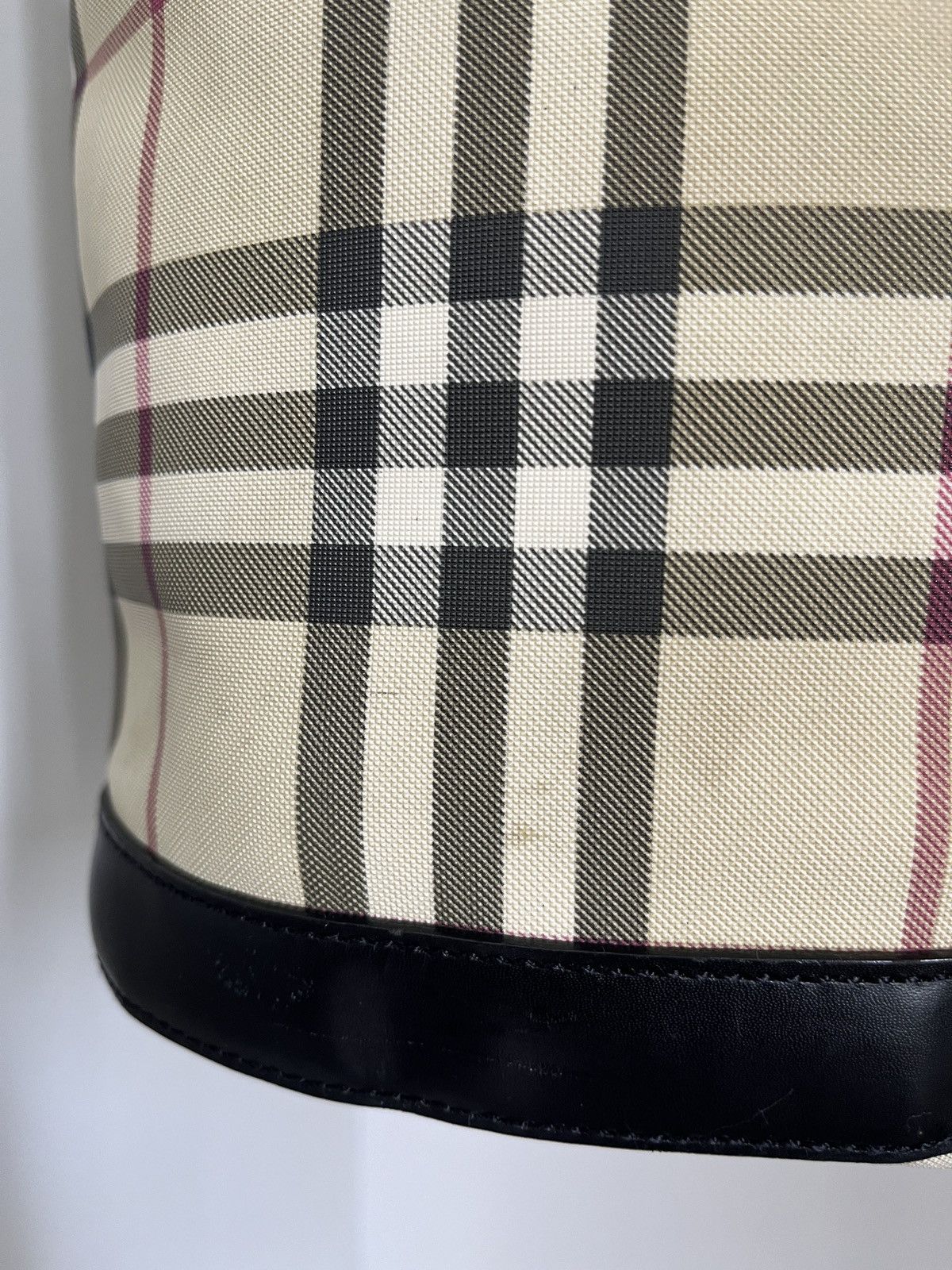 Burberry Vintage Burberry Bucket Nova Check Size ONE SIZE - 5 Thumbnail