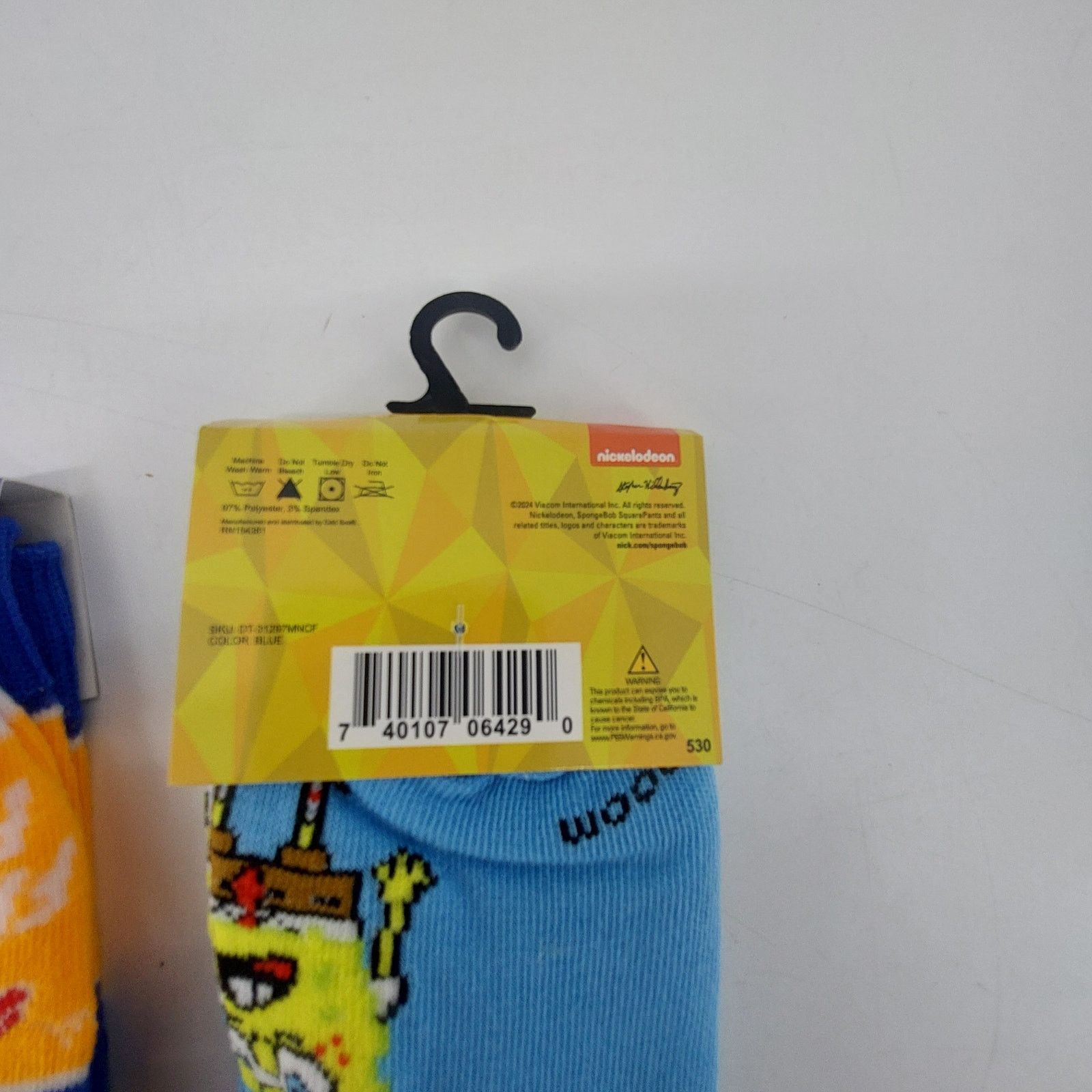 Other Set of 3 Designer Socks Sponge Bob Frosted Flakes Swedish Size ONE SIZE - 5 Thumbnail