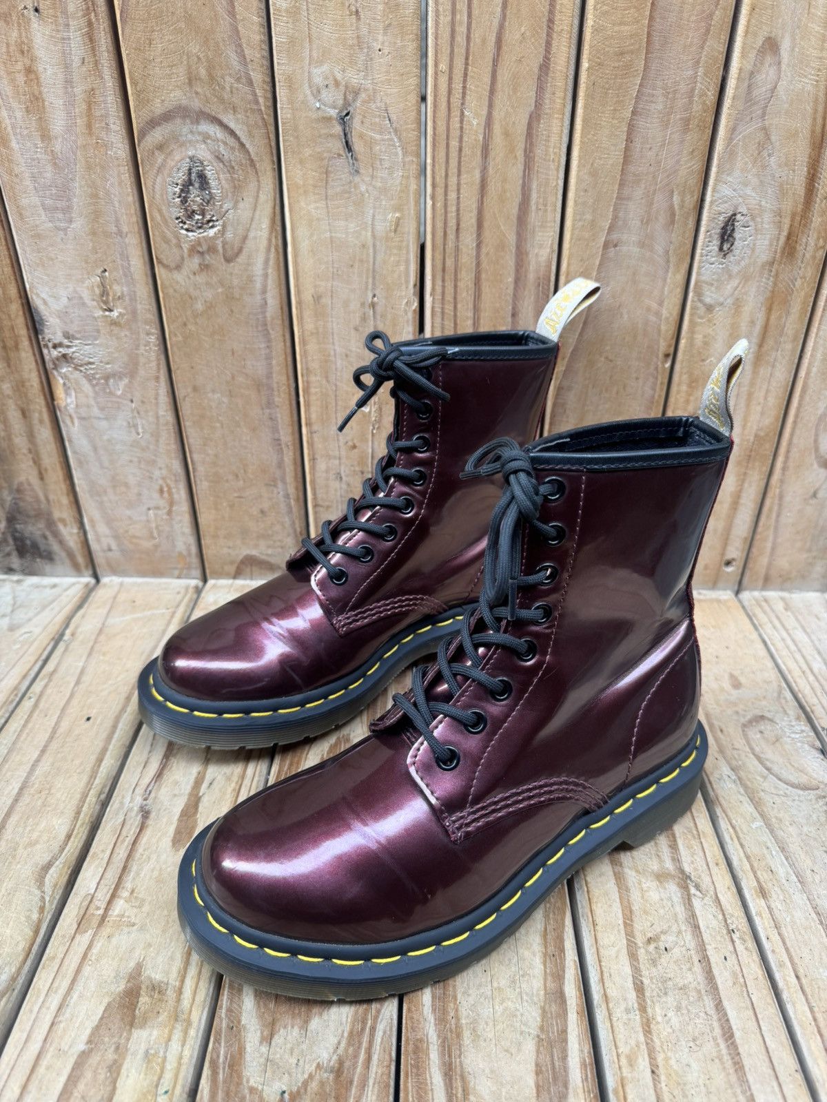 Dr. Martens Dr.Martens 1460 vegan chrome women Lace up Boots US 6 UK 4 Size US 7 / IT 37 - 13 Thumbnail