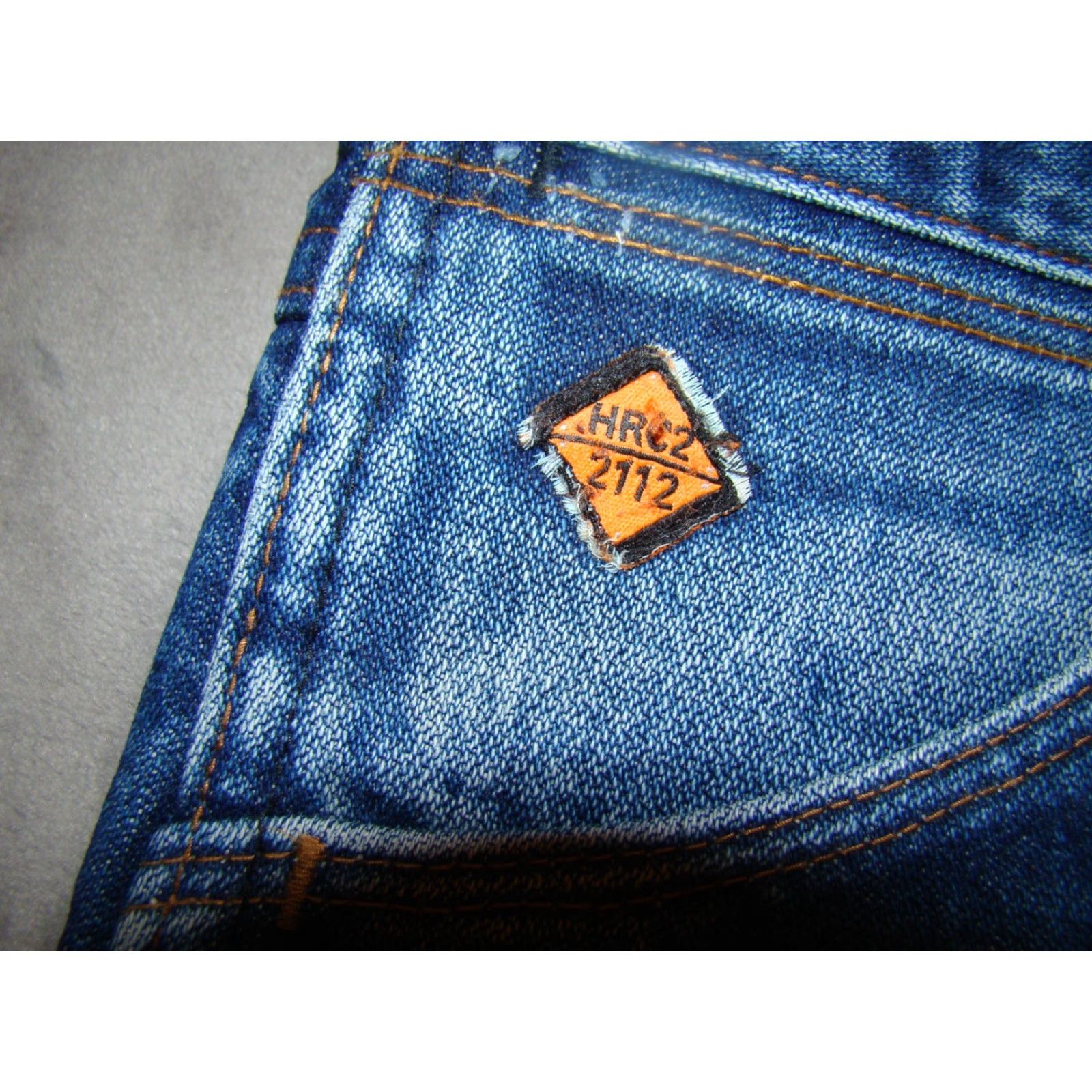 Wrangler Wrangler FR Mens 40 x 32 Jeans Flame Resistant Original Fit Workwear Denim Blue 5-Pocket Straight Mens Size US 40 / EU 56 - 4 Thumbnail