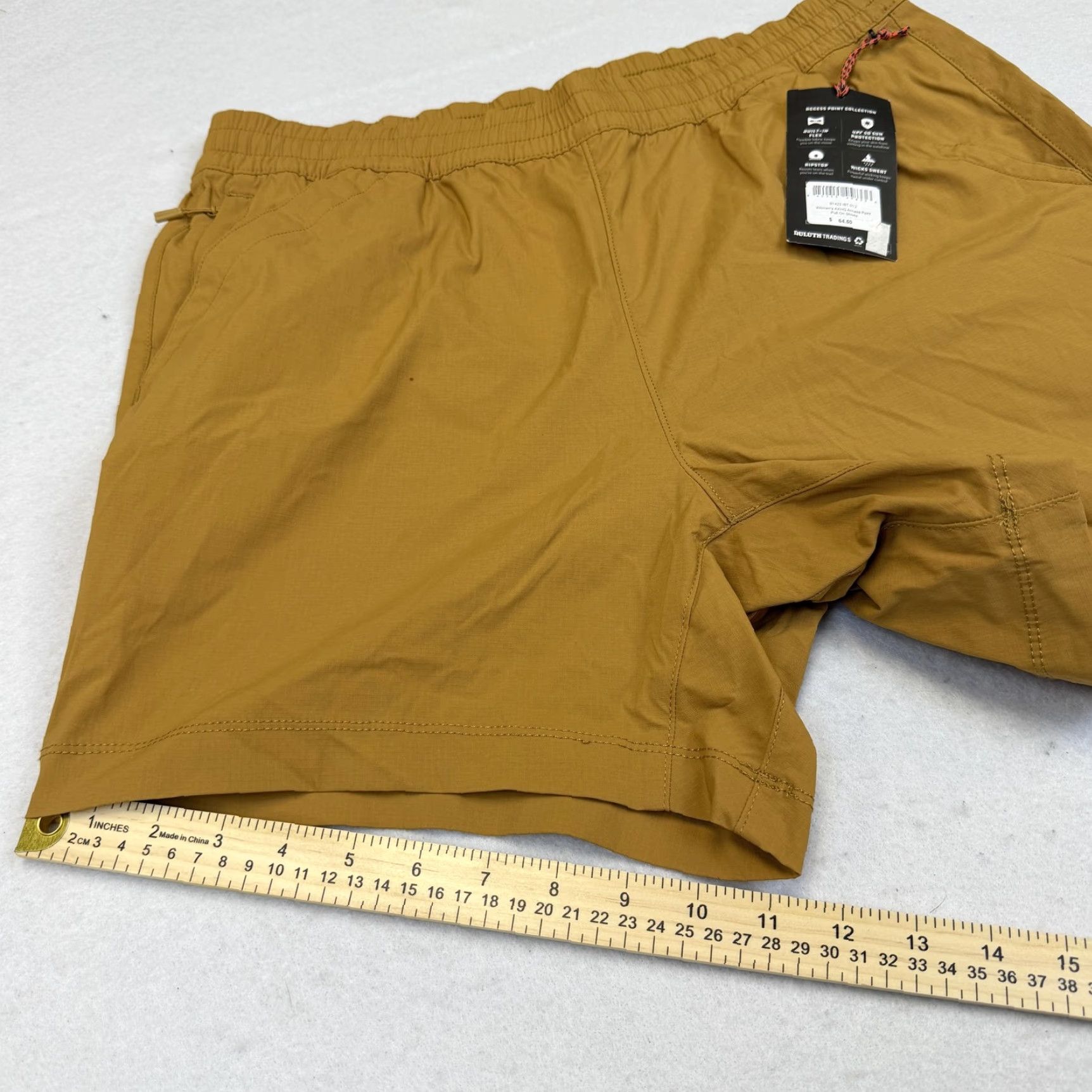 Duluth Trading Company Duluth Trading AKHG Shorts Womens 12 Brown Access Point Pull-On Utility Hiking Size 34" / US 12 / IT 48 - 6 Thumbnail