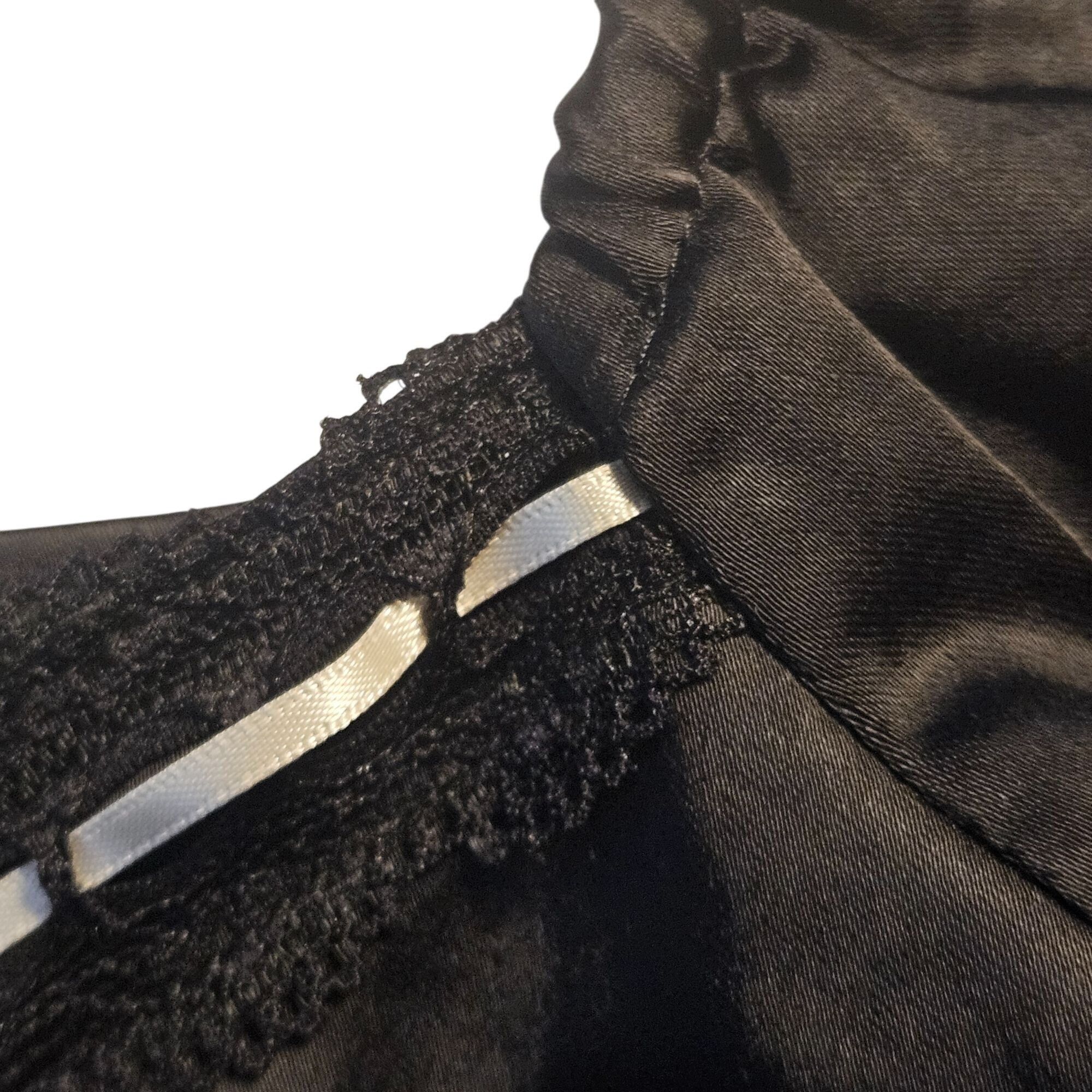 Other All In Favor Women Black M Mini Dress Milkmaid Whimsygoth Size M / US 6-8 / IT 42-44 - 6 Thumbnail