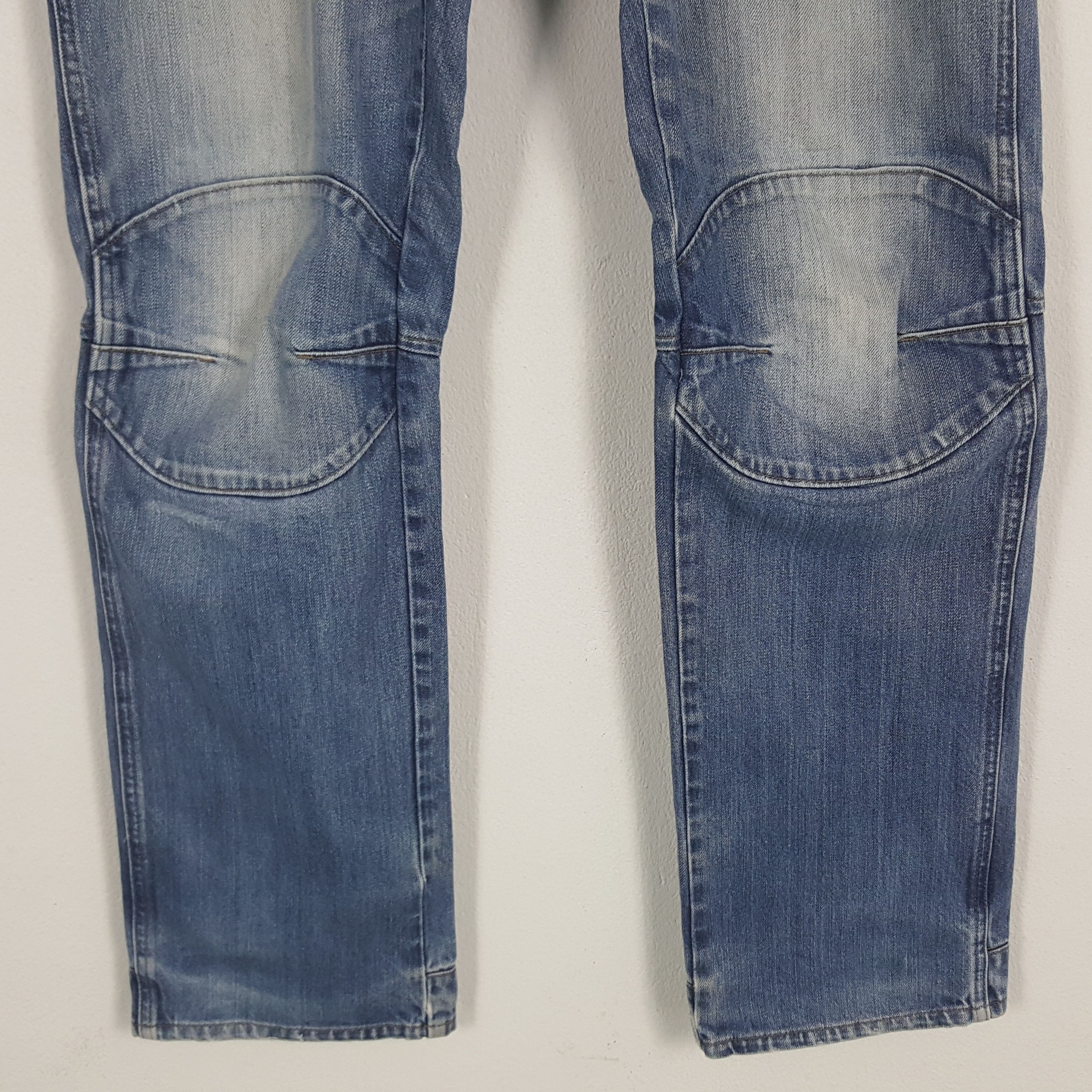 G-Star × Japanese Brand × Vintage Vintage G-Star Japanese Bikers Denim Jeans Size US 34 / EU 50 - 3 Thumbnail