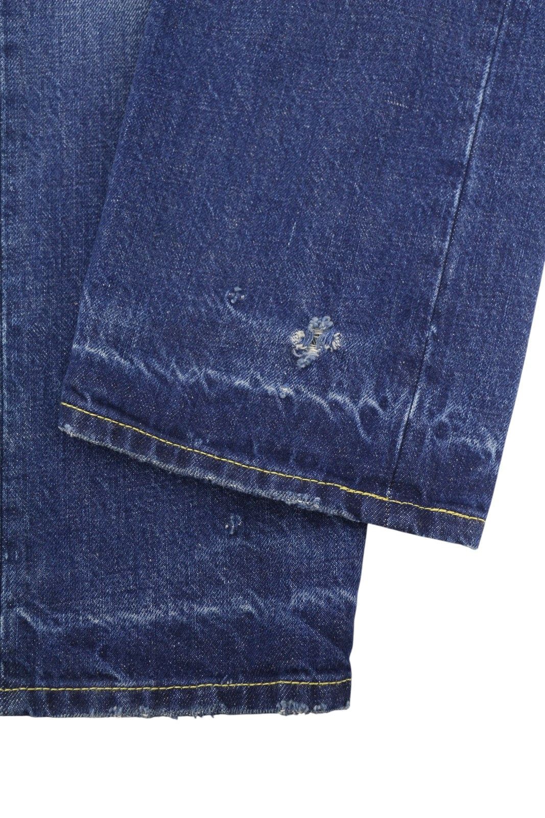 R13 CROSS OVER 24 Oasis Blue Distress 88195 Size 24" / US 00 / IT 34 - 8 Thumbnail