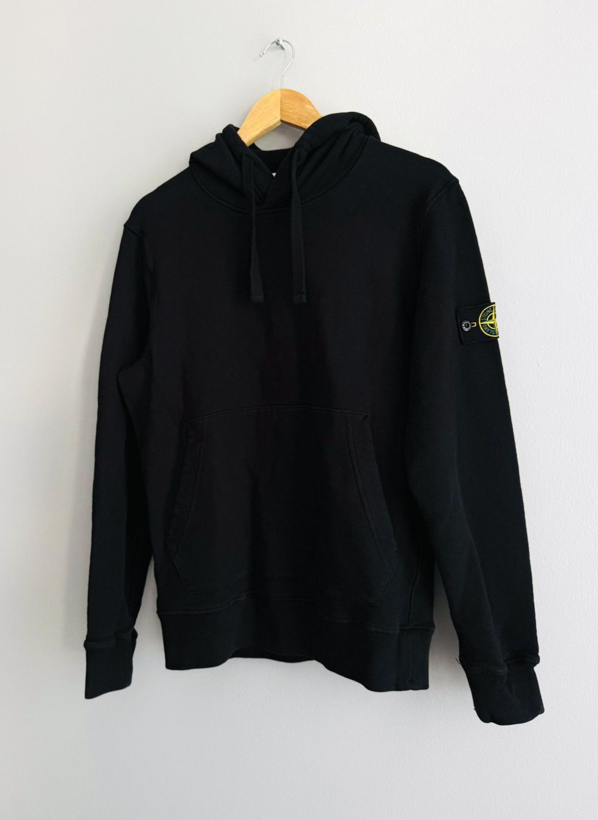 Stone Island Stone Island Garment Dyed Pullover Hoodie Black shadow Size US M / EU 48-50 / 2 - 1 Thumbnail