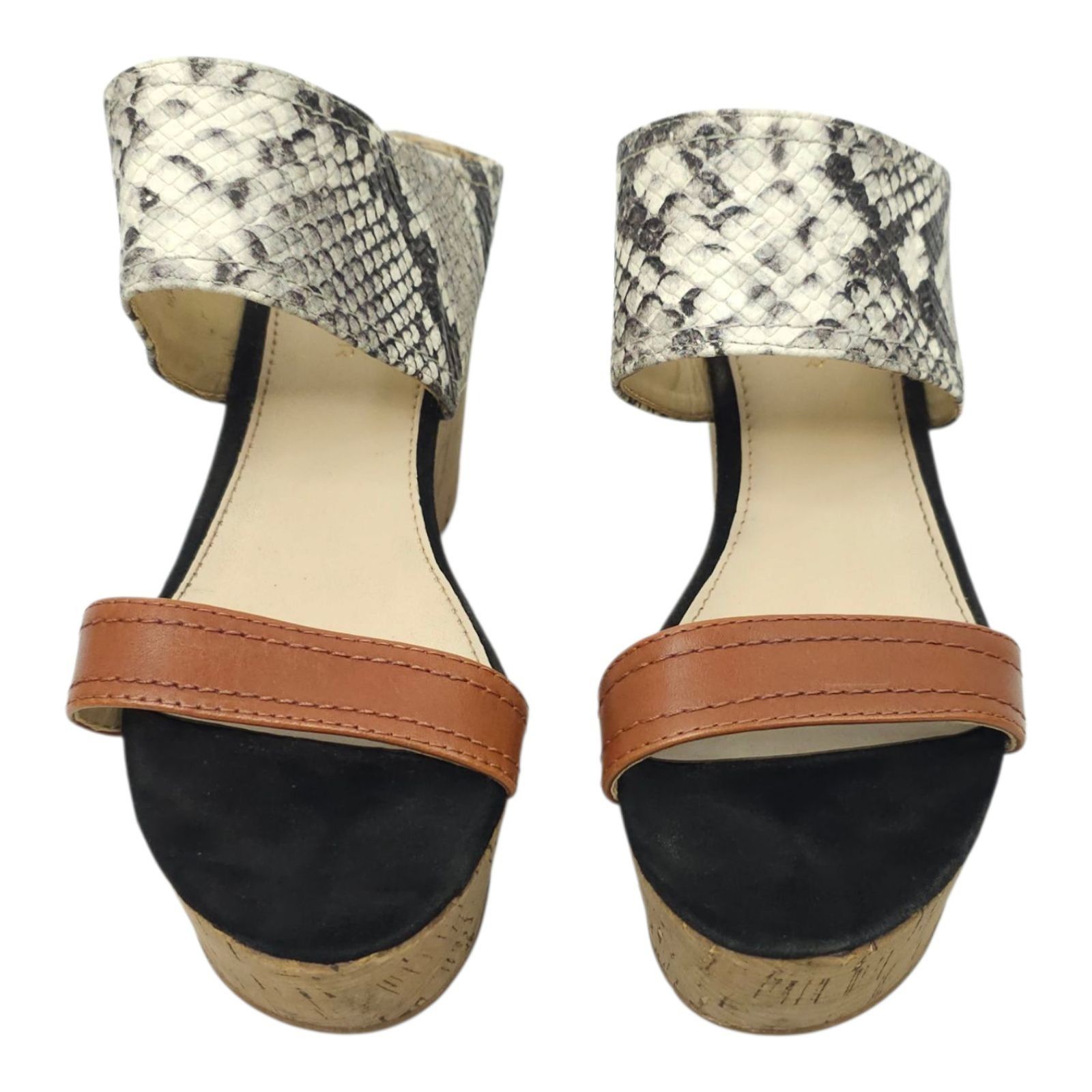 Marc Fisher Marc Fisher Shelbee 2 Sandals Womens 6.5 M Reptile Print Size US 6.5 / IT 36.5 - 5 Thumbnail