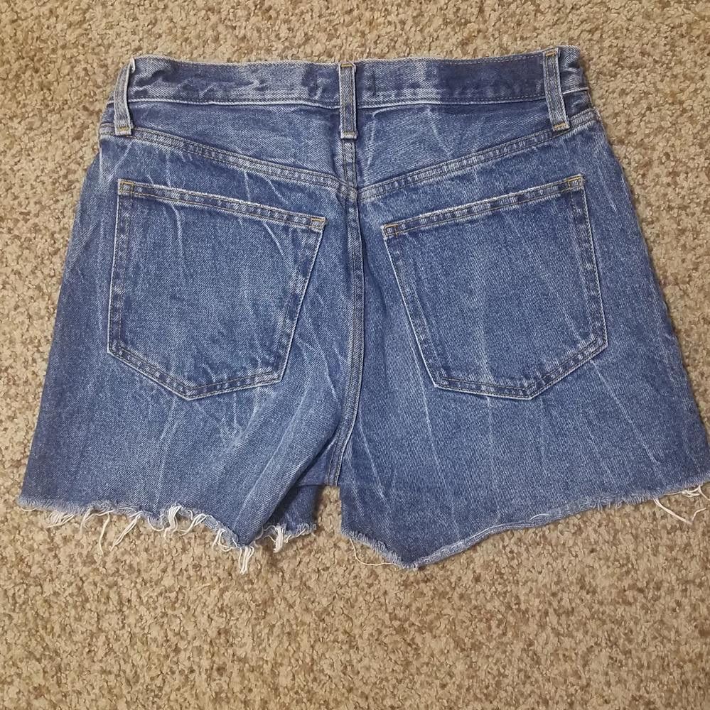 Abercrombie & Fitch Abercrombie & Fitch Buttonfly High Rise Shorts Size 6/28 Size 28" / US 6 / IT 42 - 2 Thumbnail