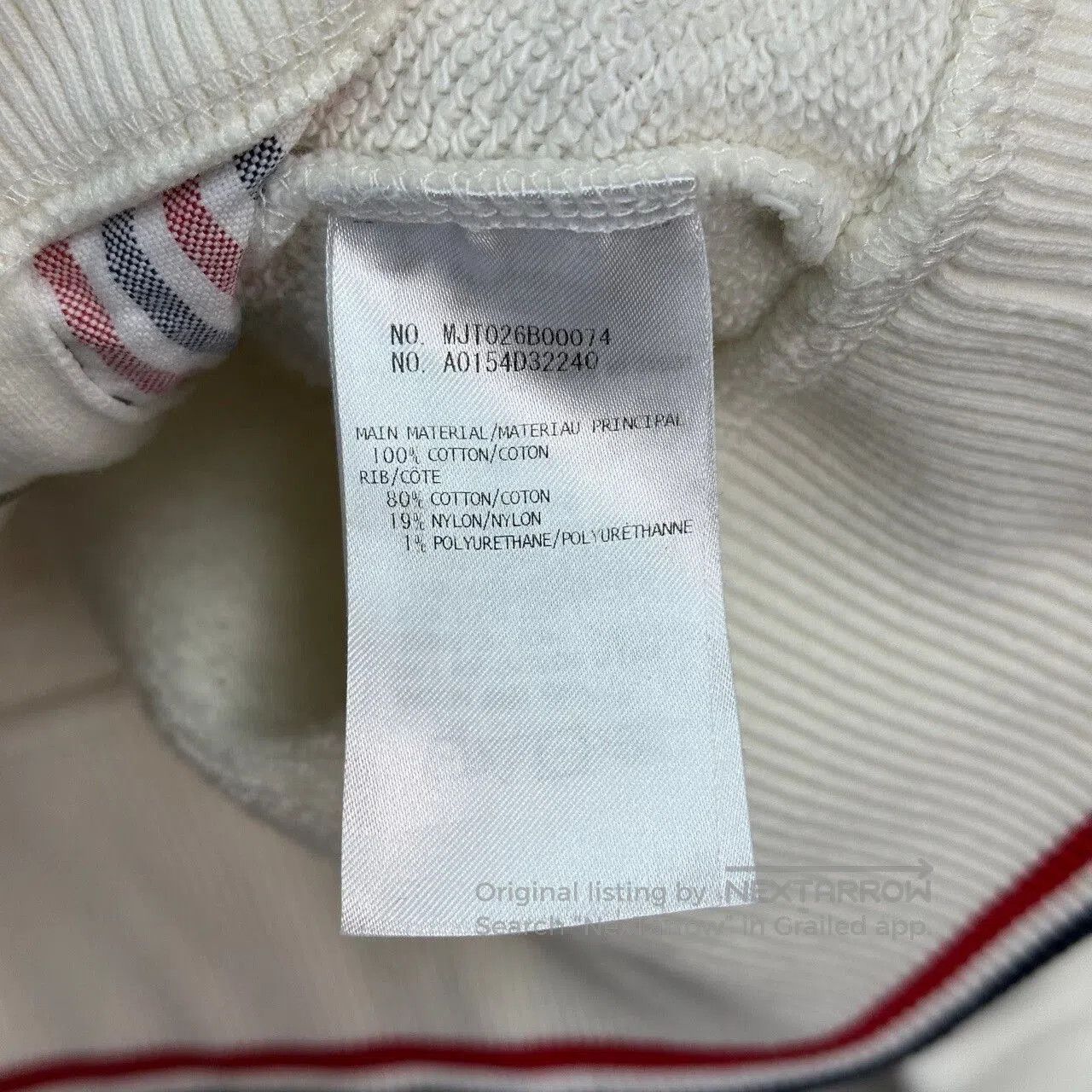 Thom Browne thom browne white baseball jacket size 2. Size US M / EU 48-50 / 2 - 4 Thumbnail