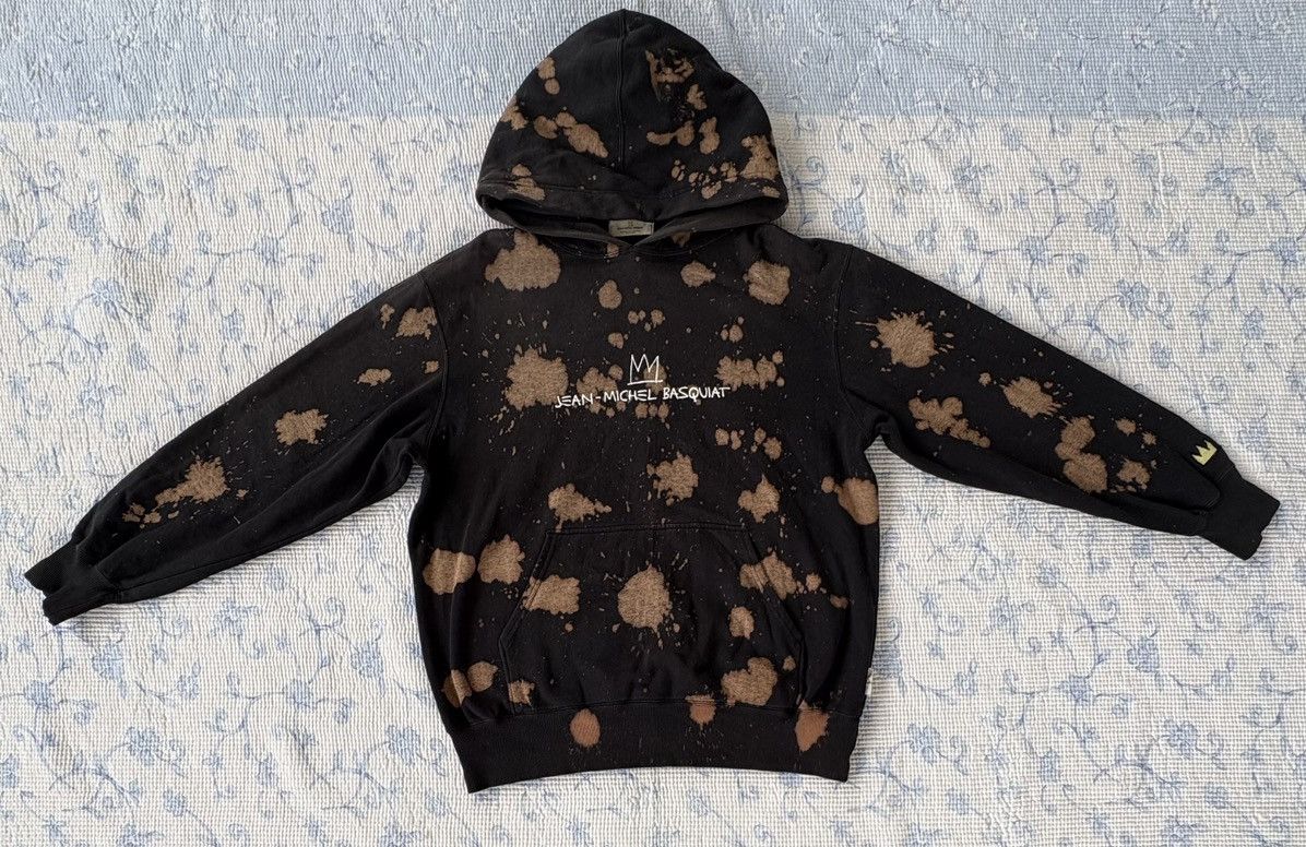 Jean-Michel Basquiat Jean Michel Basquiat Acid Wash Hoodies Size US L / EU 52-54 / 3 - 1 Thumbnail