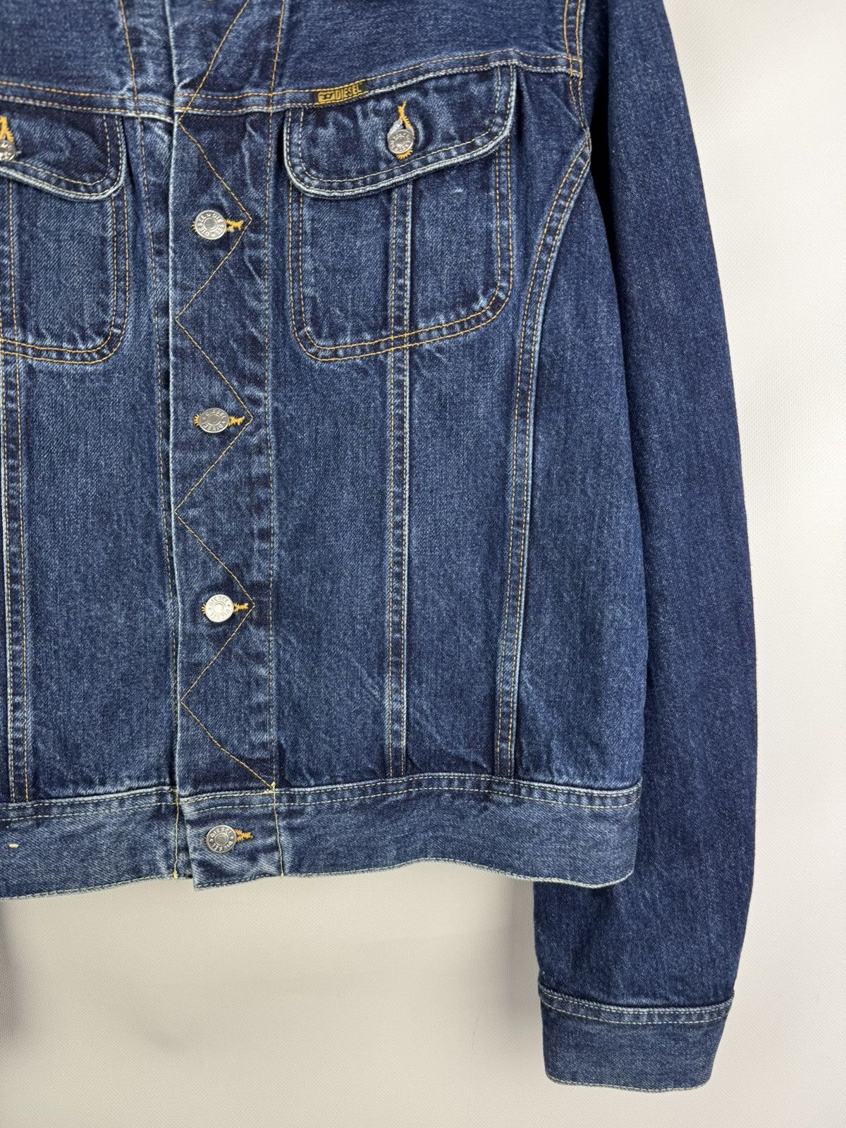 Diesel Diesel Vintage Unisex Euro Pride 98 Denim Trucker Jacket Size US L / EU 52-54 / 3 - 6 Thumbnail