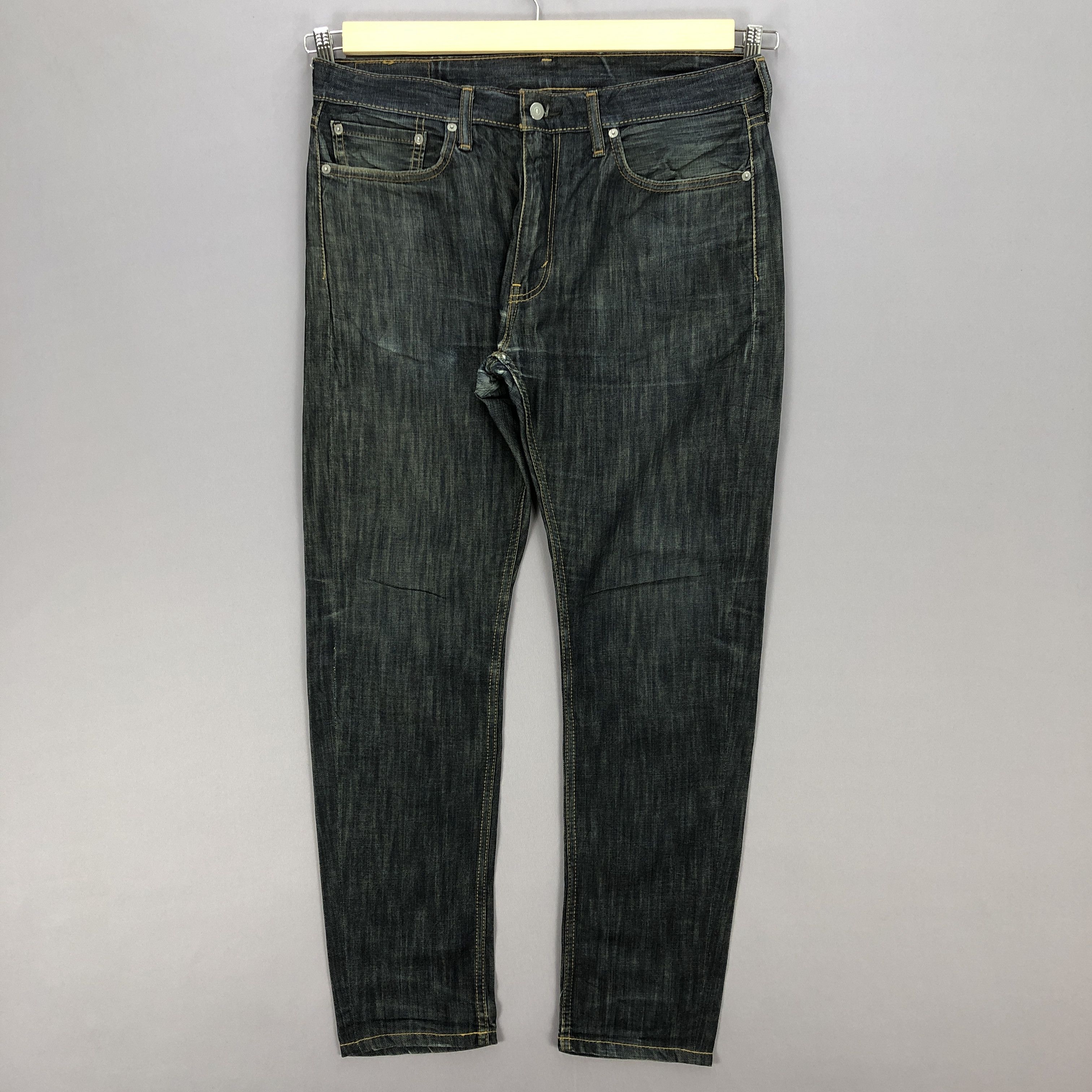 Levi's Vintage Levis 513 Jeans Levi's Faded Dark Blue Wash Denim Size US 36 / EU 52 - 1 Thumbnail