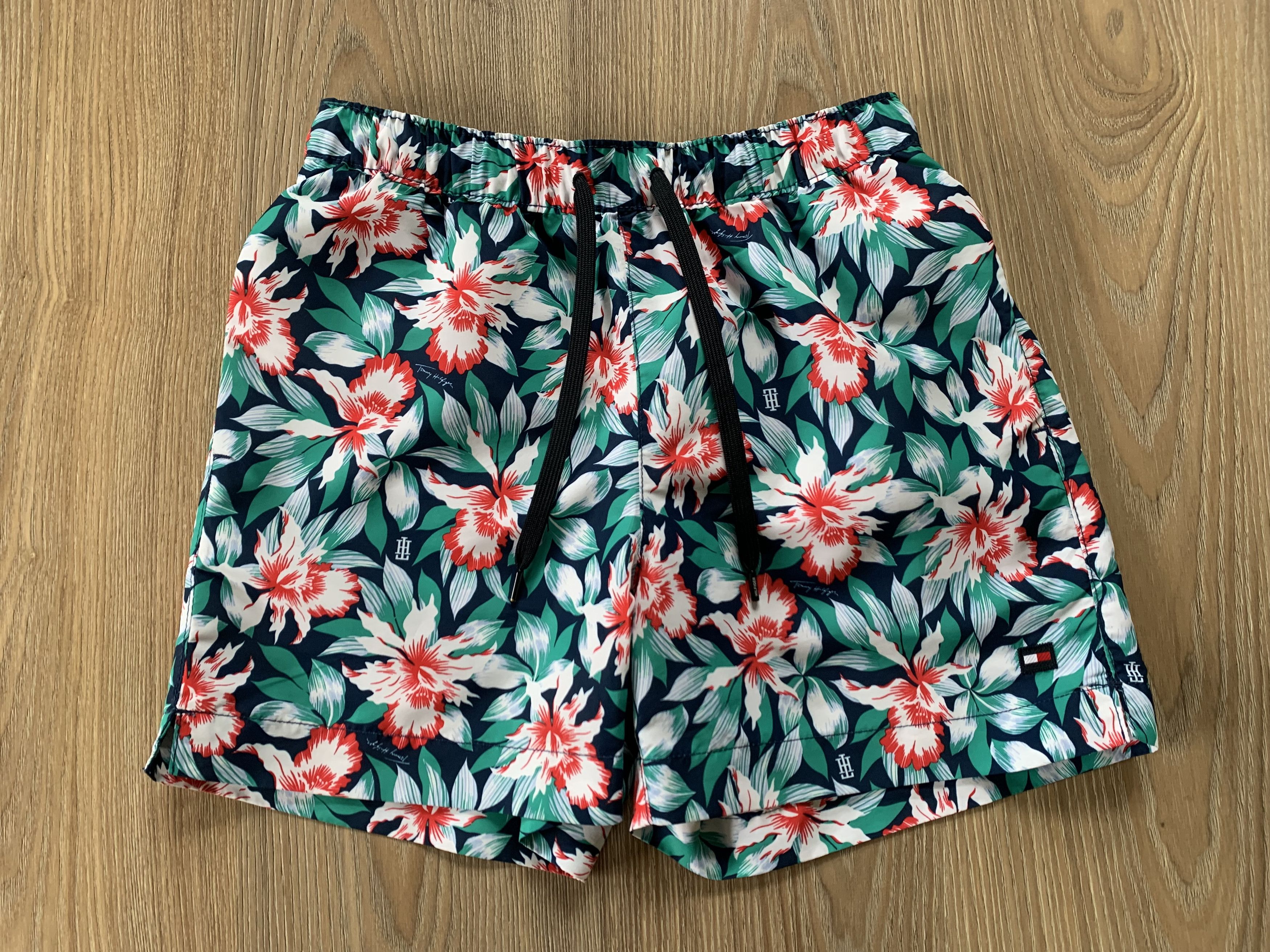 Tommy Hilfiger × Vintage Tommy Hilfiger Beach Swim Shorts Size US 30 / EU 46 - 2 Thumbnail