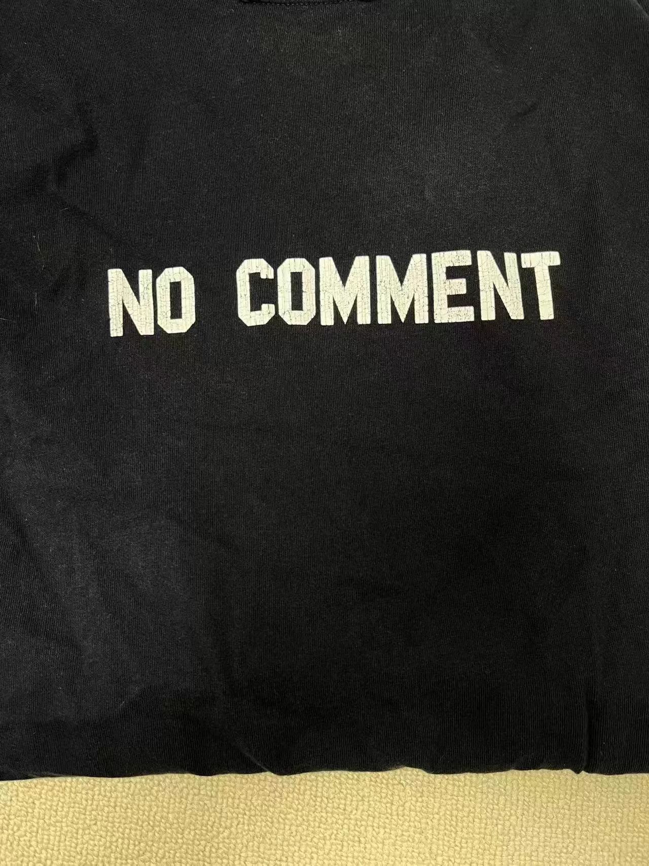 Balenciaga balenciaga no comment graphic t-shirt Size US XXS / EU 40 - 3 Thumbnail