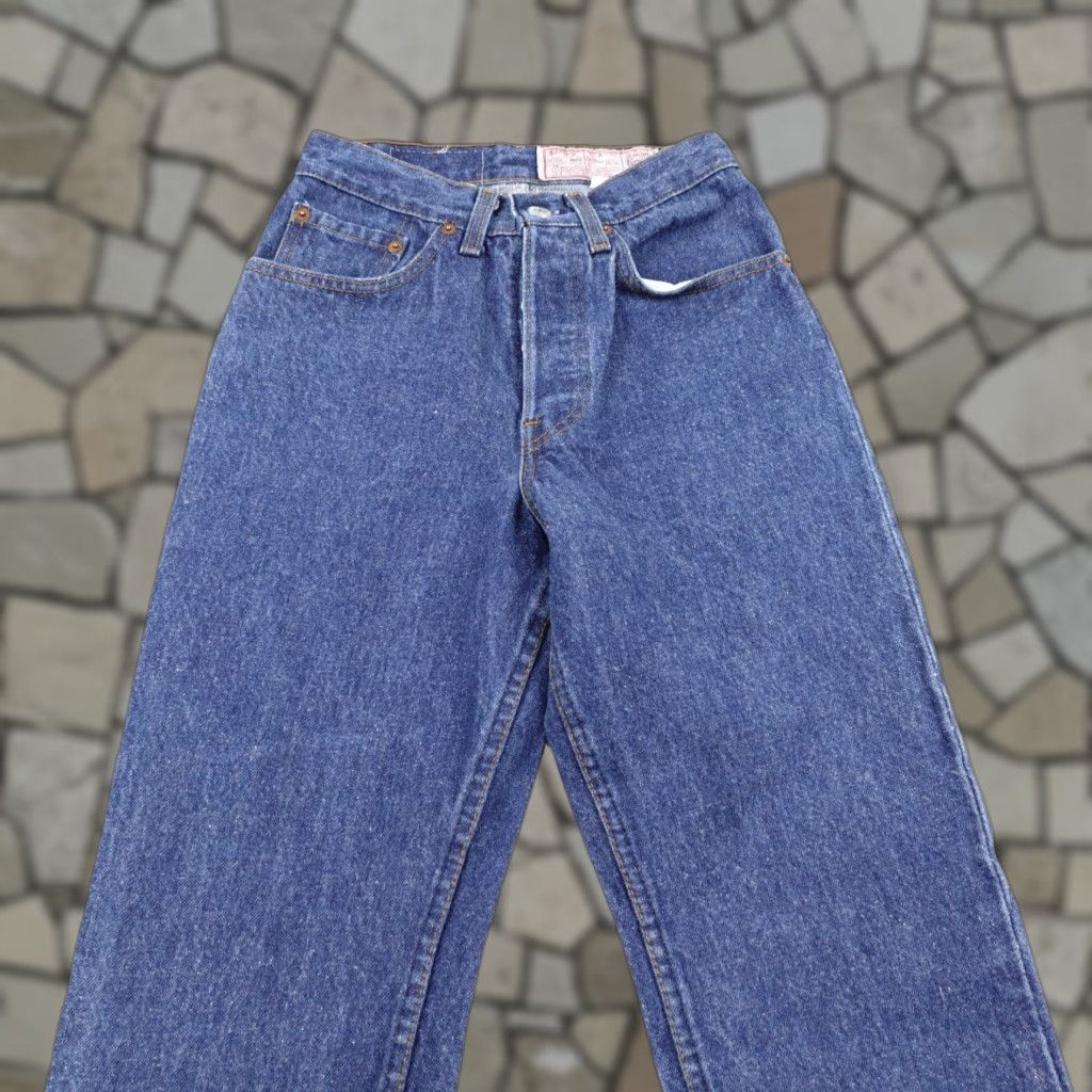 Levi's Vintage Levi's Jeans Women 5 Blue Denim Wash'em Hot Tag Button Fly 26501 0116 80s Size 27" / US 4 / IT 40 - 1 Thumbnail