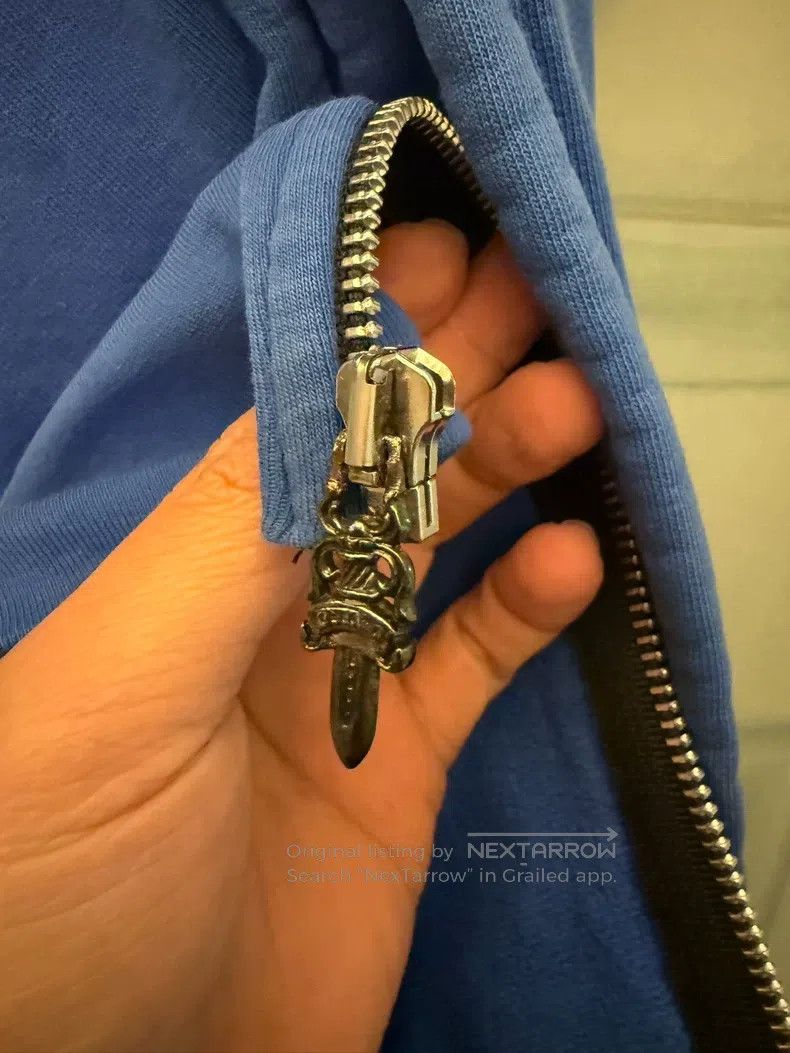 Chrome Hearts CHROME HEARTS Size S Blue hoodie Size US S / EU 44-46 / 1 - 5 Thumbnail