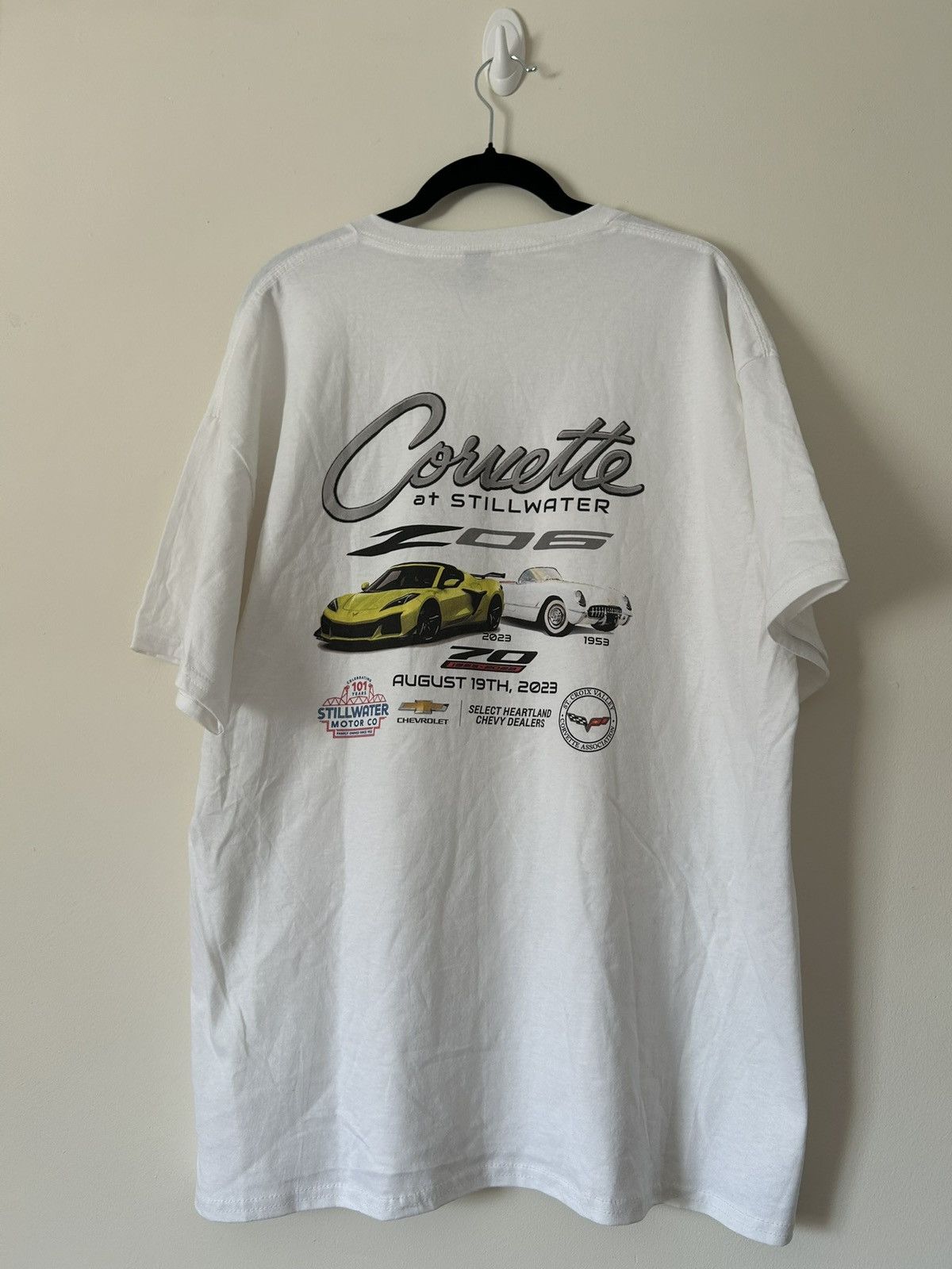 Other Corvette at Stillwater Car Show Tee 2023 Size US XL / EU 56 / 4 - 1 Thumbnail