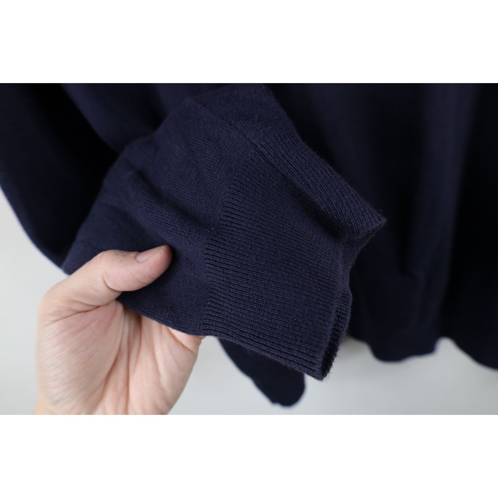 Polo Ralph Lauren Vintage 90s Ralph Lauren Faded Pima Cotton Knit Sweater Size US L / EU 52-54 / 3 - 8 Thumbnail