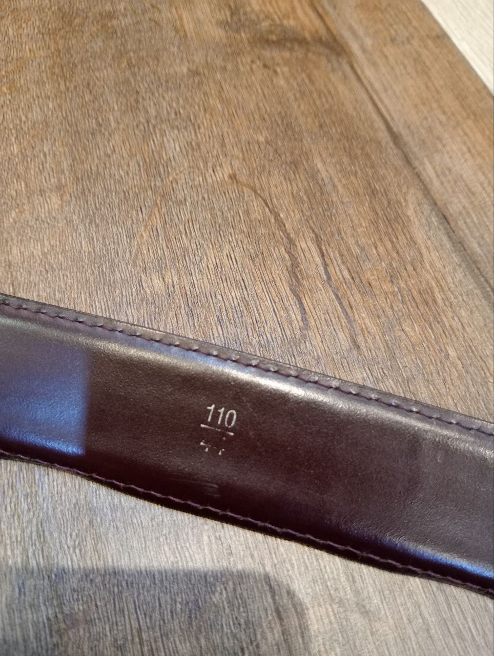 Louis Vuitton LUXURY LOUIS VUITTON LEATHER BELT Size ONE SIZE - 6 Thumbnail