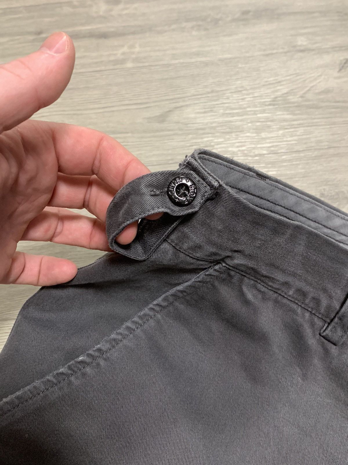 Stone Island Stone Island rare vintage grey casual pants Size US 36 / EU 52 - 5 Thumbnail