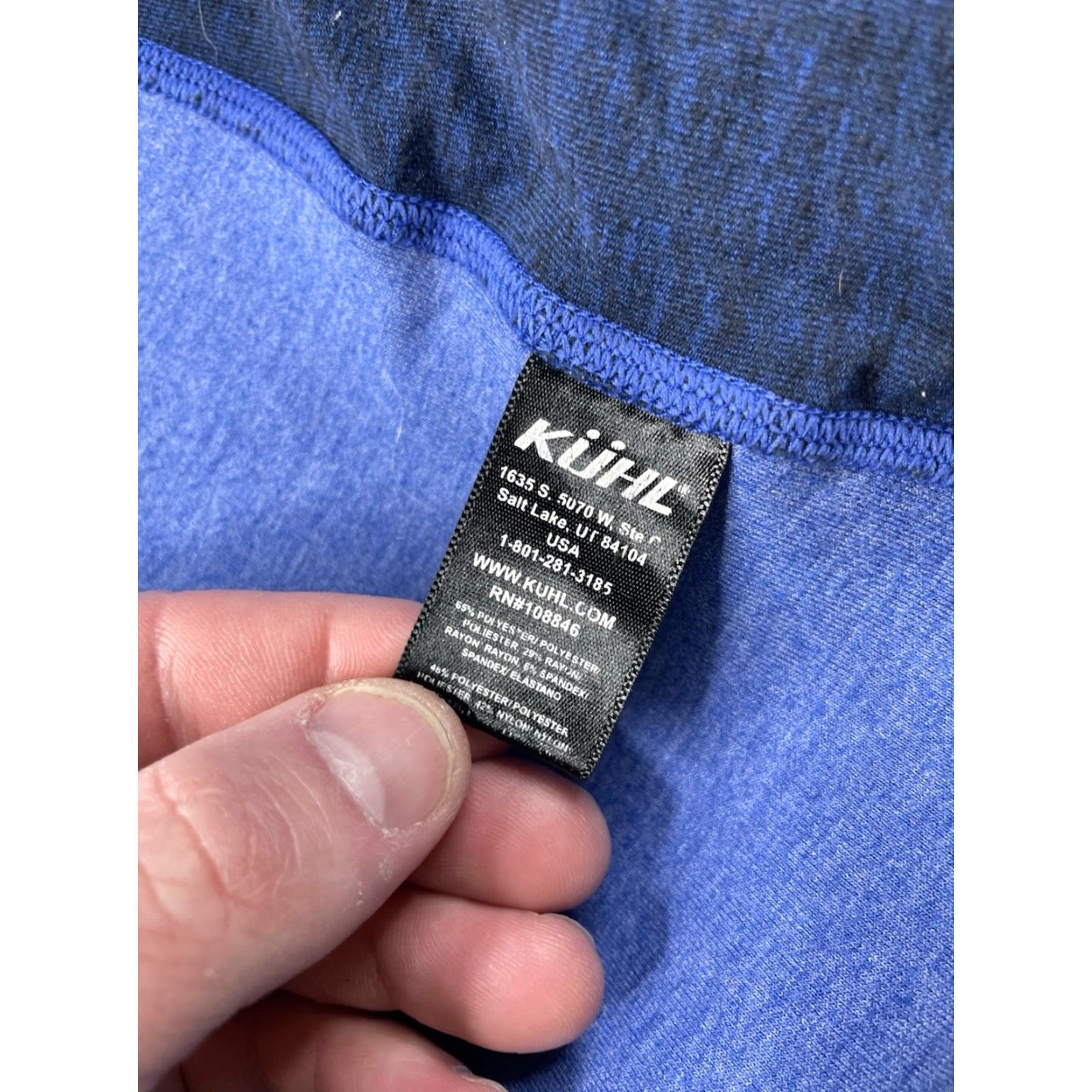 Vintage **Kuhl Project Kestrel Women's Mid-Length Blue Full-Zip Jacket** User: **Kuhl Project Kestrel Women's Mid-Length Full-Zip Blue Jacket** Size M / US 6-8 / IT 42-44 - 4 Thumbnail