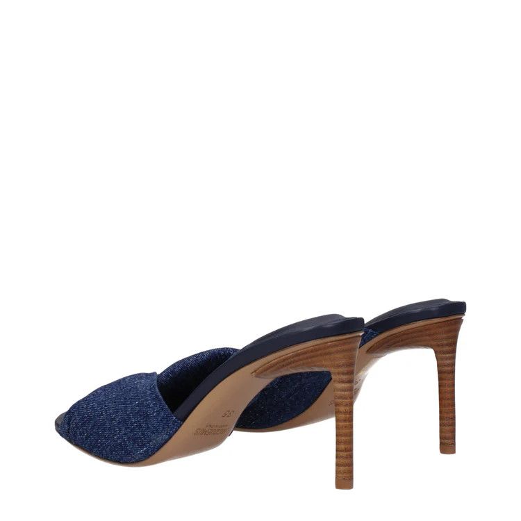 Jacquemus ob1o1e1124 Fabric Sandals in Blue Size US 10 / IT 40 - 4 Thumbnail
