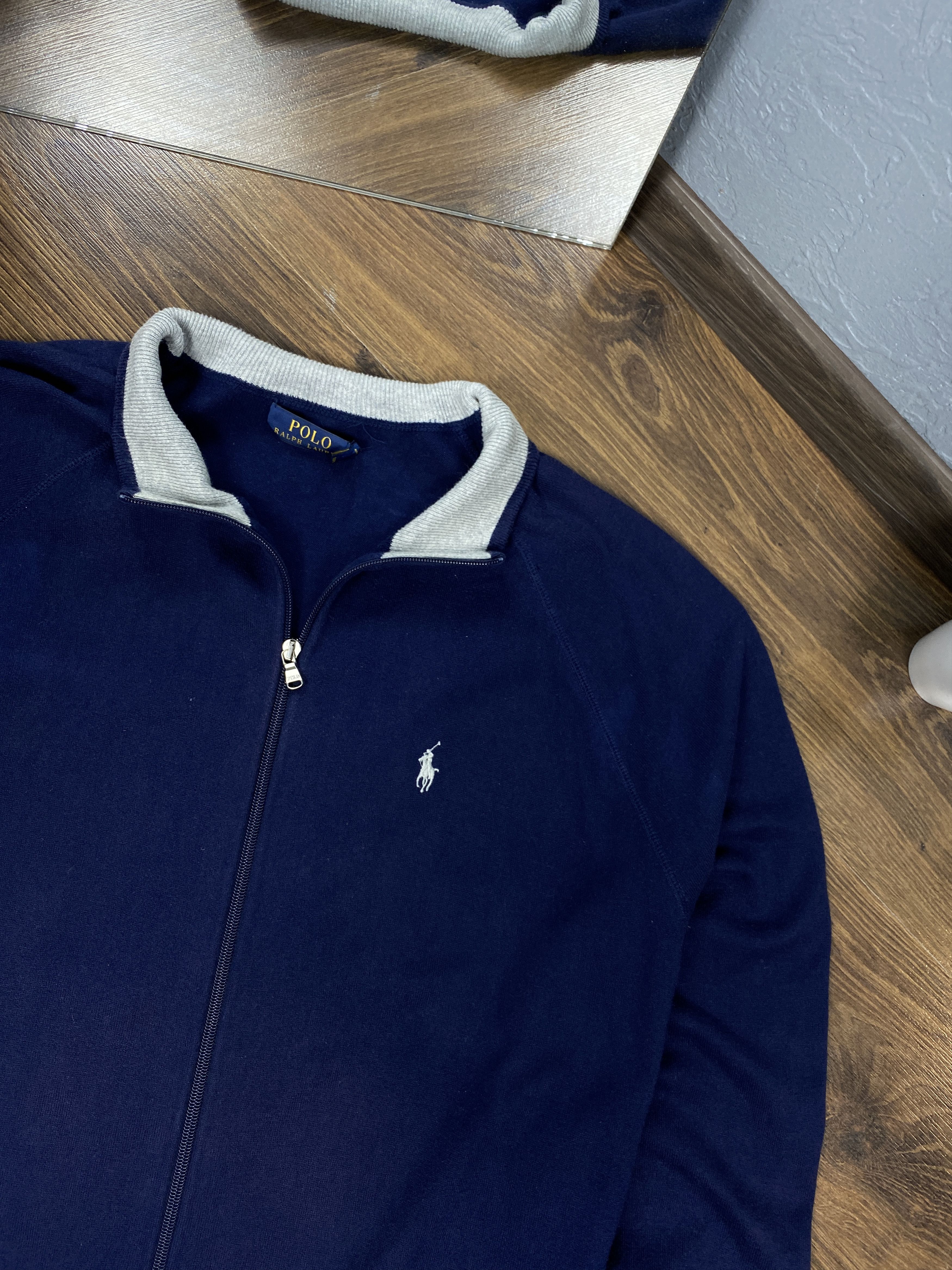 Polo Ralph Lauren × Ralph Lauren Polo Ralph Lauren vintage full zip sweater Size US XXL / EU 58 / 5 - 2 Thumbnail