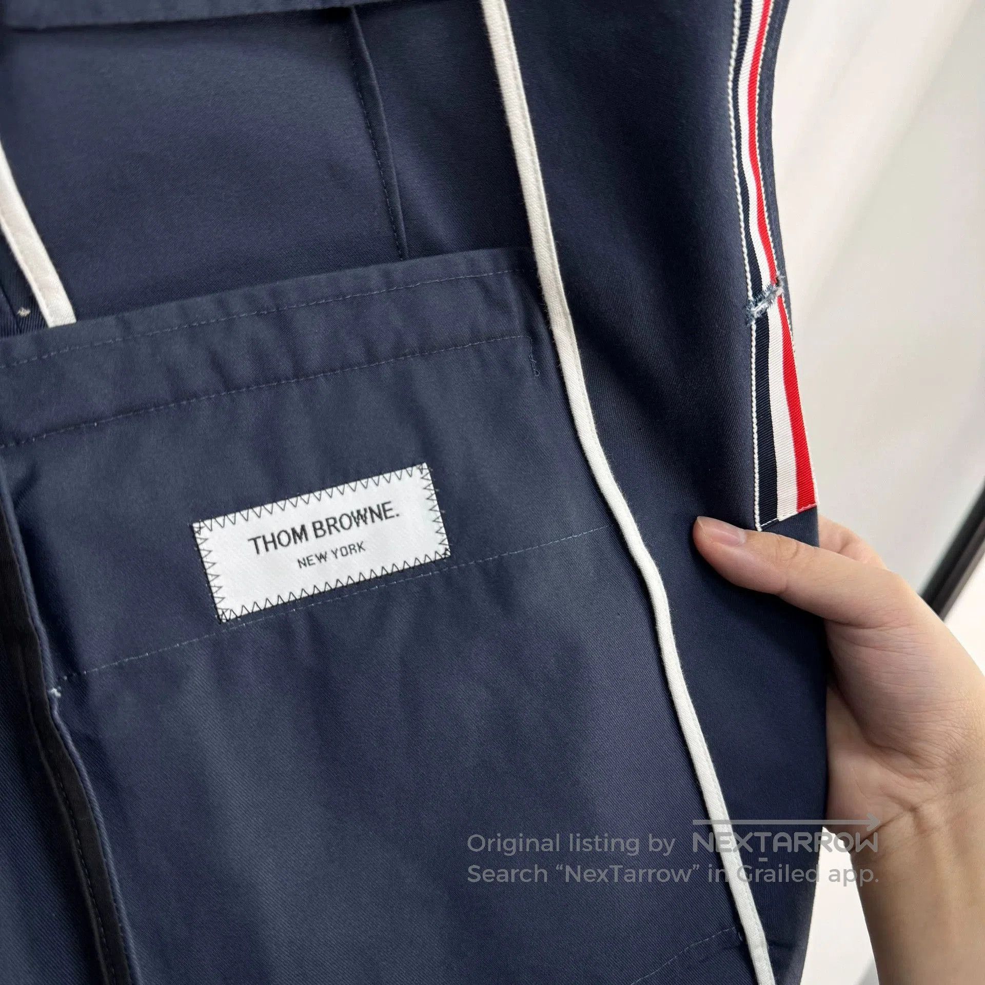 Thom Browne Thom Browne Gold Button Stripe Blazer. Size US S / EU 44-46 / 1 - 6 Thumbnail