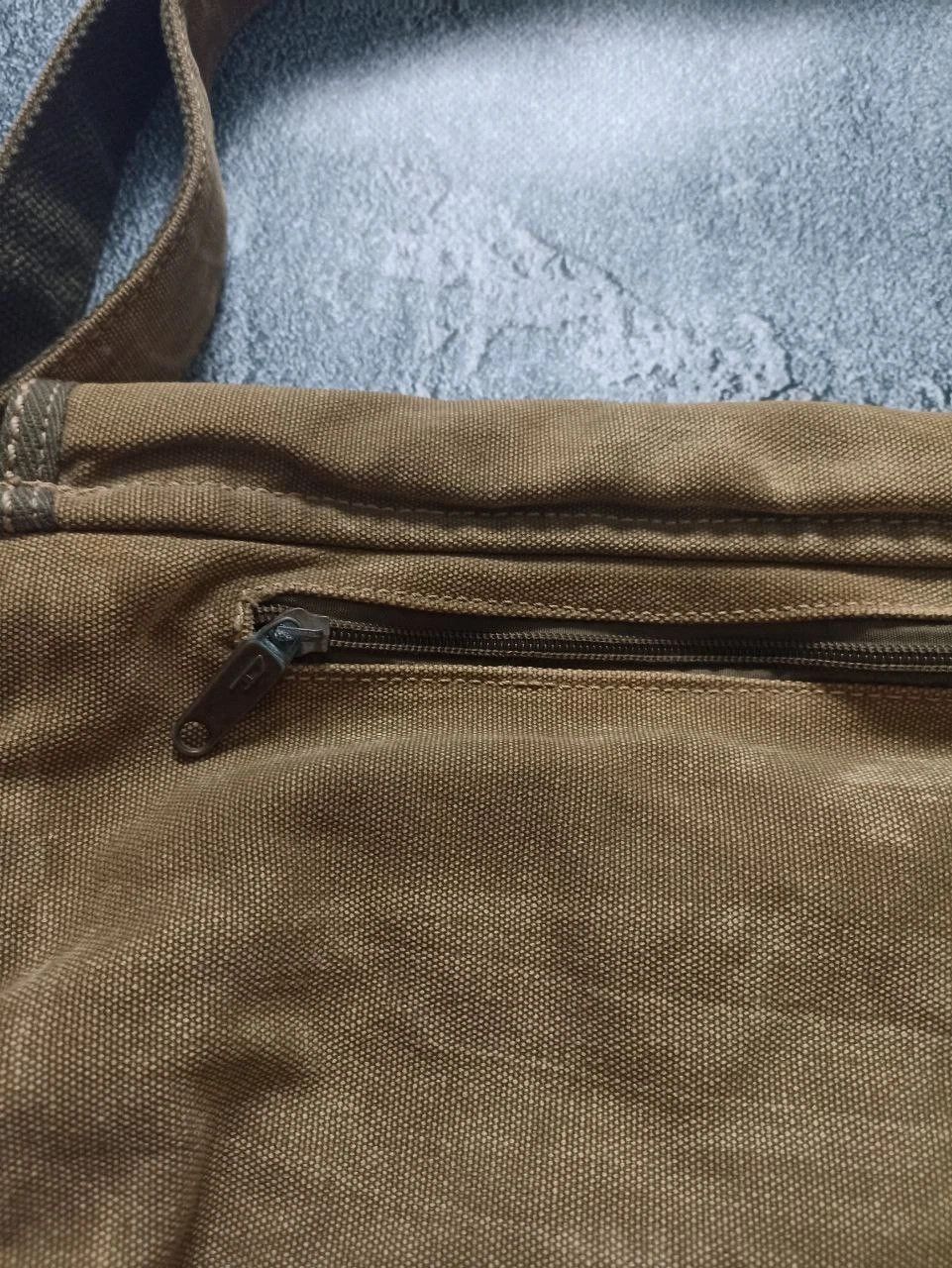 Diesel DIESEL 90S ARCHIVE MILITARY DISTRESSED COTTON BAG Khaki Used Size ONE SIZE - 10 Thumbnail