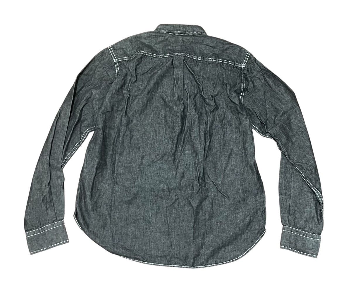 Comme des Garcons Cdg homme AD2009 contrast stitching button down shirt Size US S / EU 44-46 / 1 - 6 Thumbnail