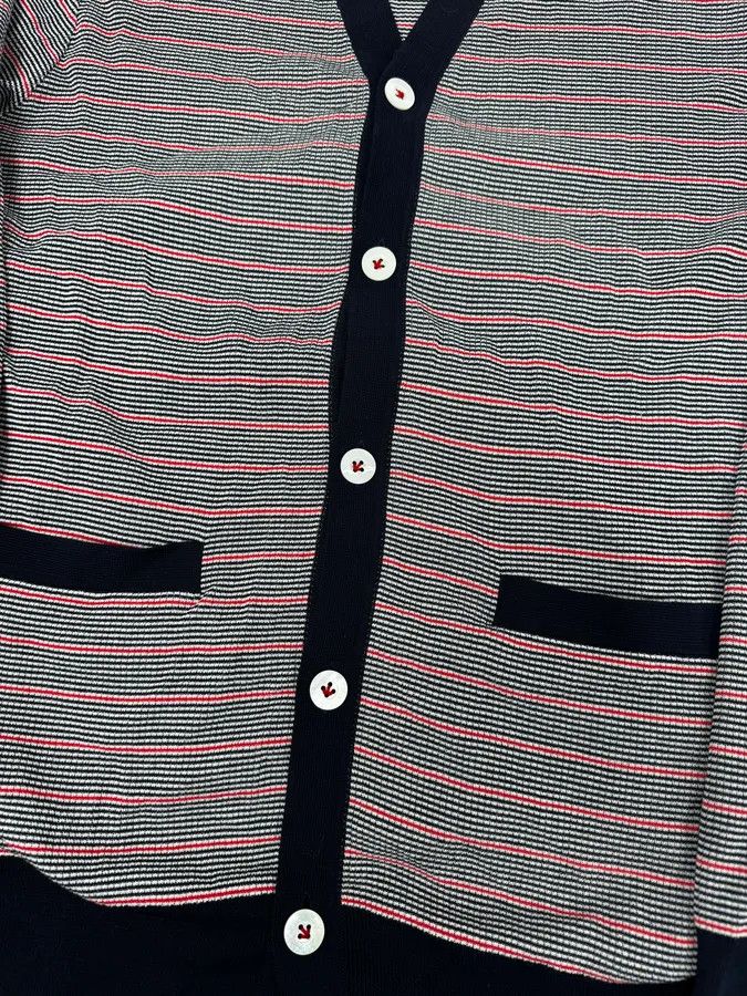 Comme des Garcons Junya Watanabe Comme des Garçons Striped Classy Cardigan Size US M / EU 48-50 / 2 - 8 Thumbnail