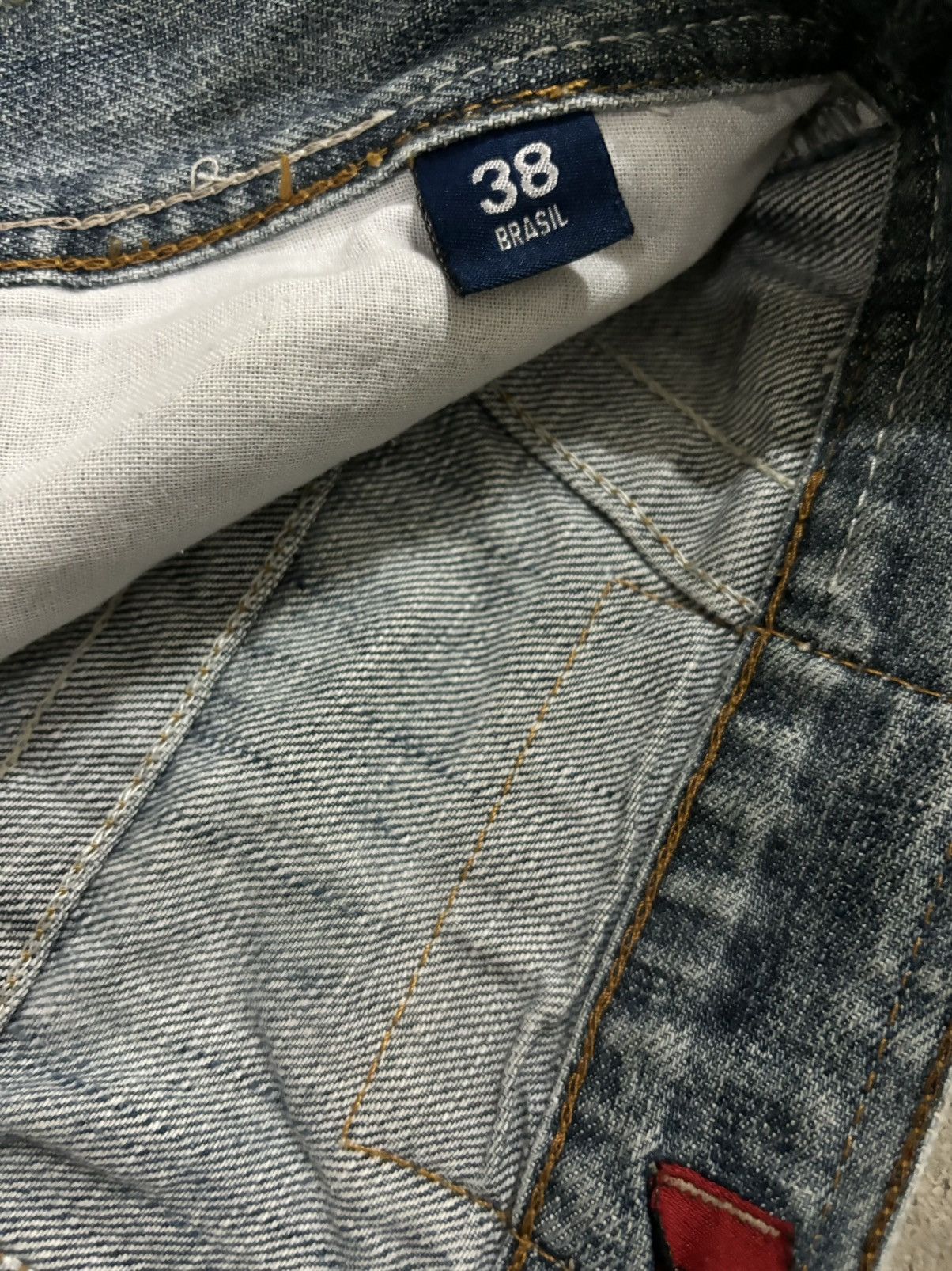 Diesel Vintage Hod-Way Industry Cracked Wash Loose Distressed Jeans Size US 30 / EU 46 - 21 Thumbnail