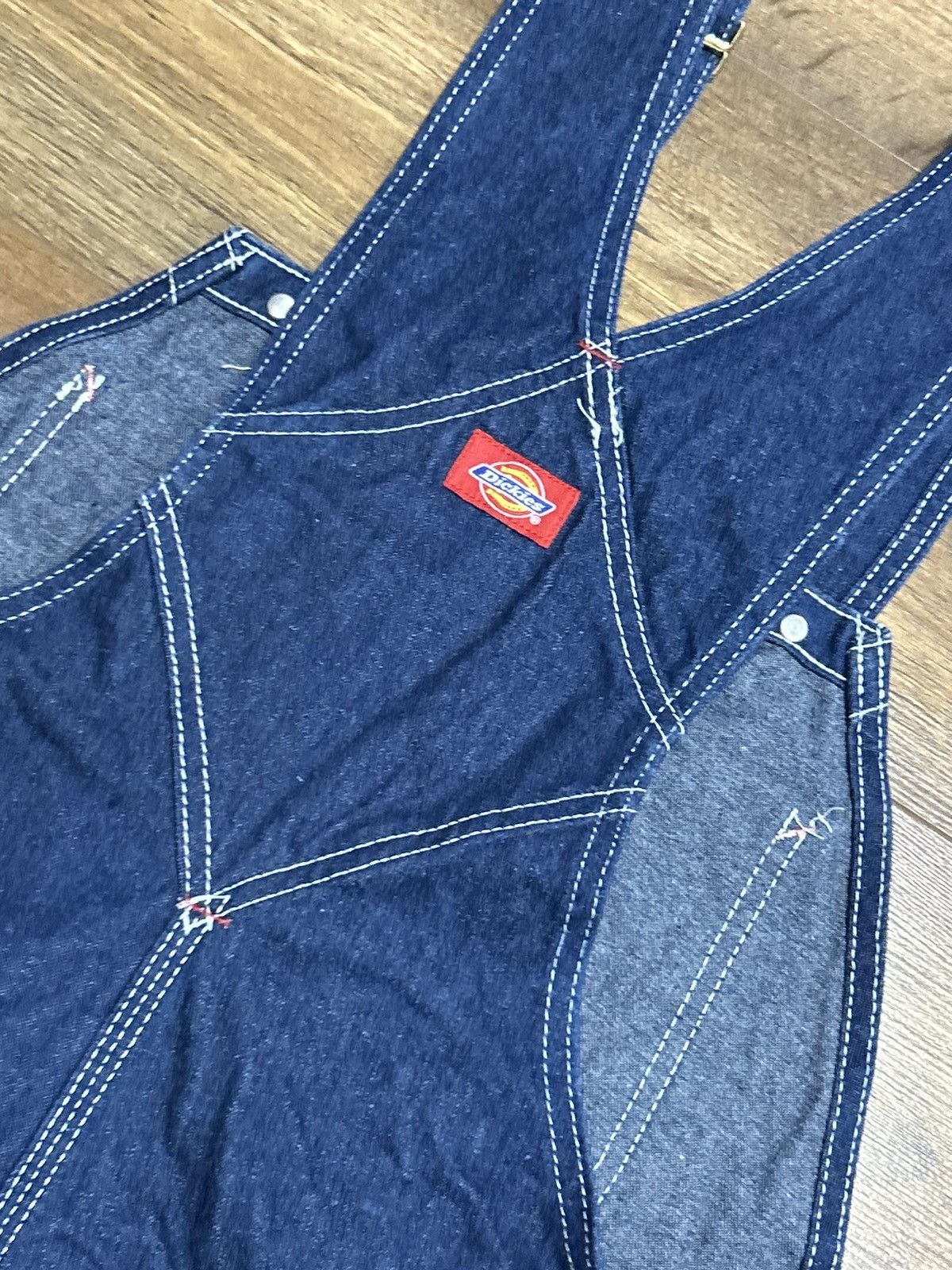 Carhartt × Dickies Vintage 90s Dickies overall denim Size US 36 / EU 52 - 4 Thumbnail