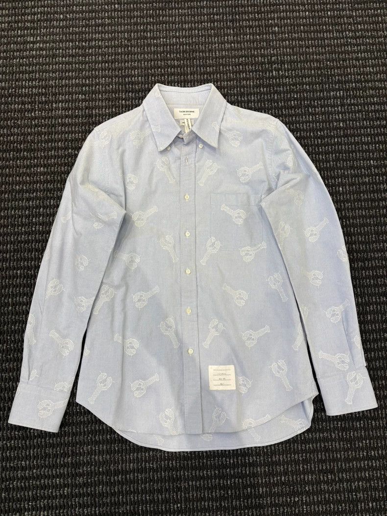 Thom Browne Thom Browne long-sleeved T-shirt Size US L / EU 52-54 / 3 - 1 Thumbnail