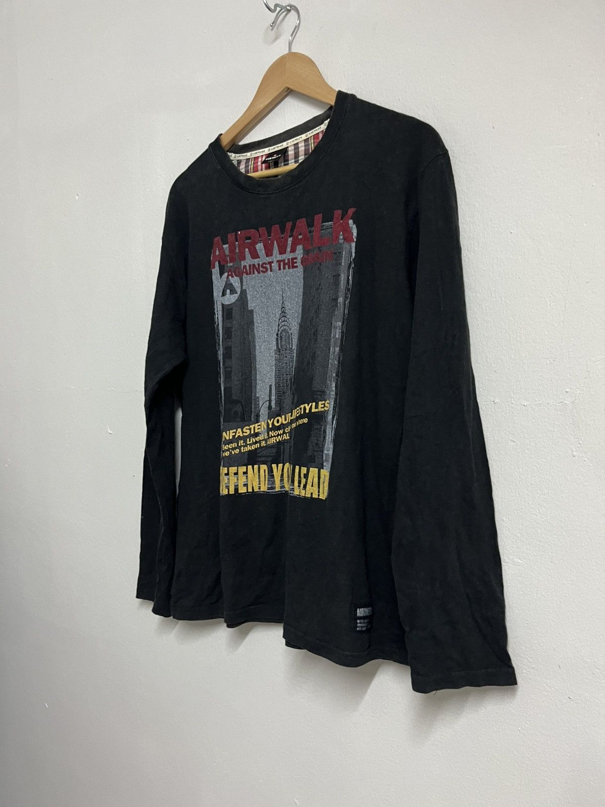 Airwalk 💥Airwalk Againts The Grain Skates T Shirts Size US XL / EU 56 / 4 - 5 Thumbnail