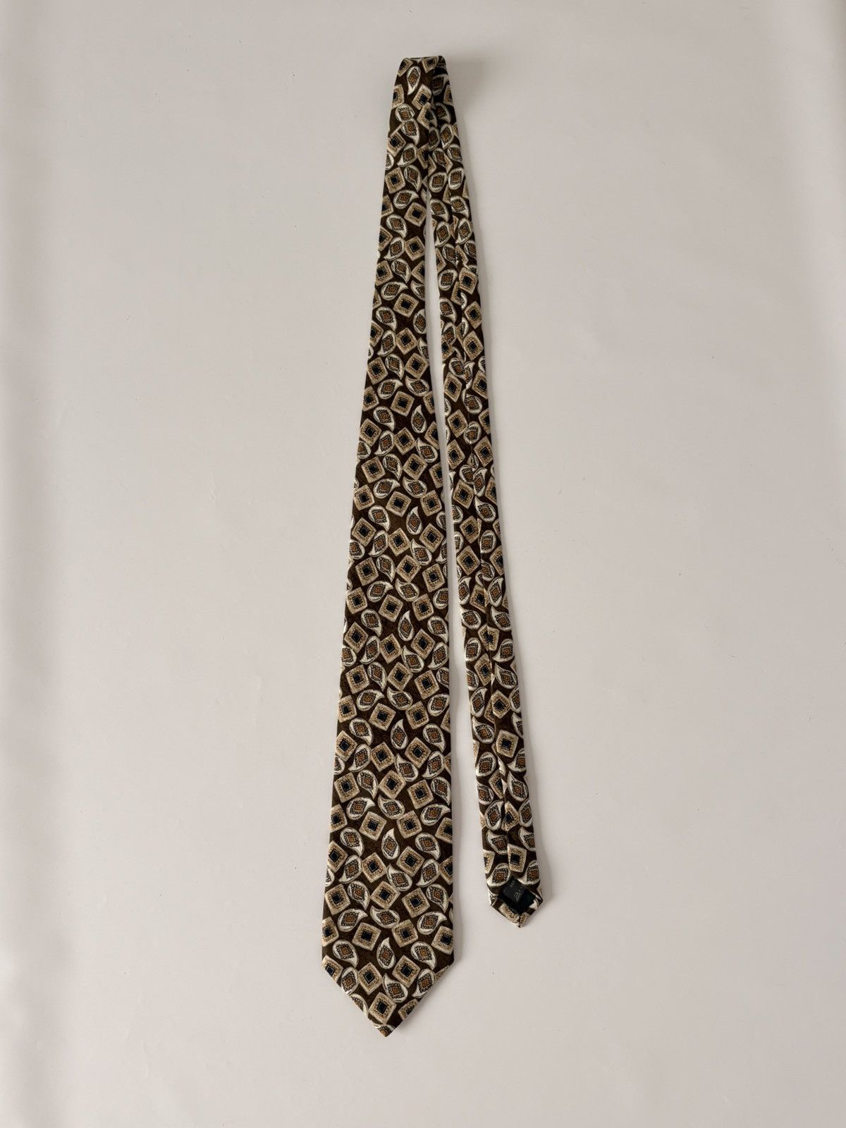 Ermenegildo Zegna ERMENEGILDO ZEGNA SILK NECKTIE PAISLEY TIE MADE IN ITALY Size ONE SIZE - 7 Thumbnail