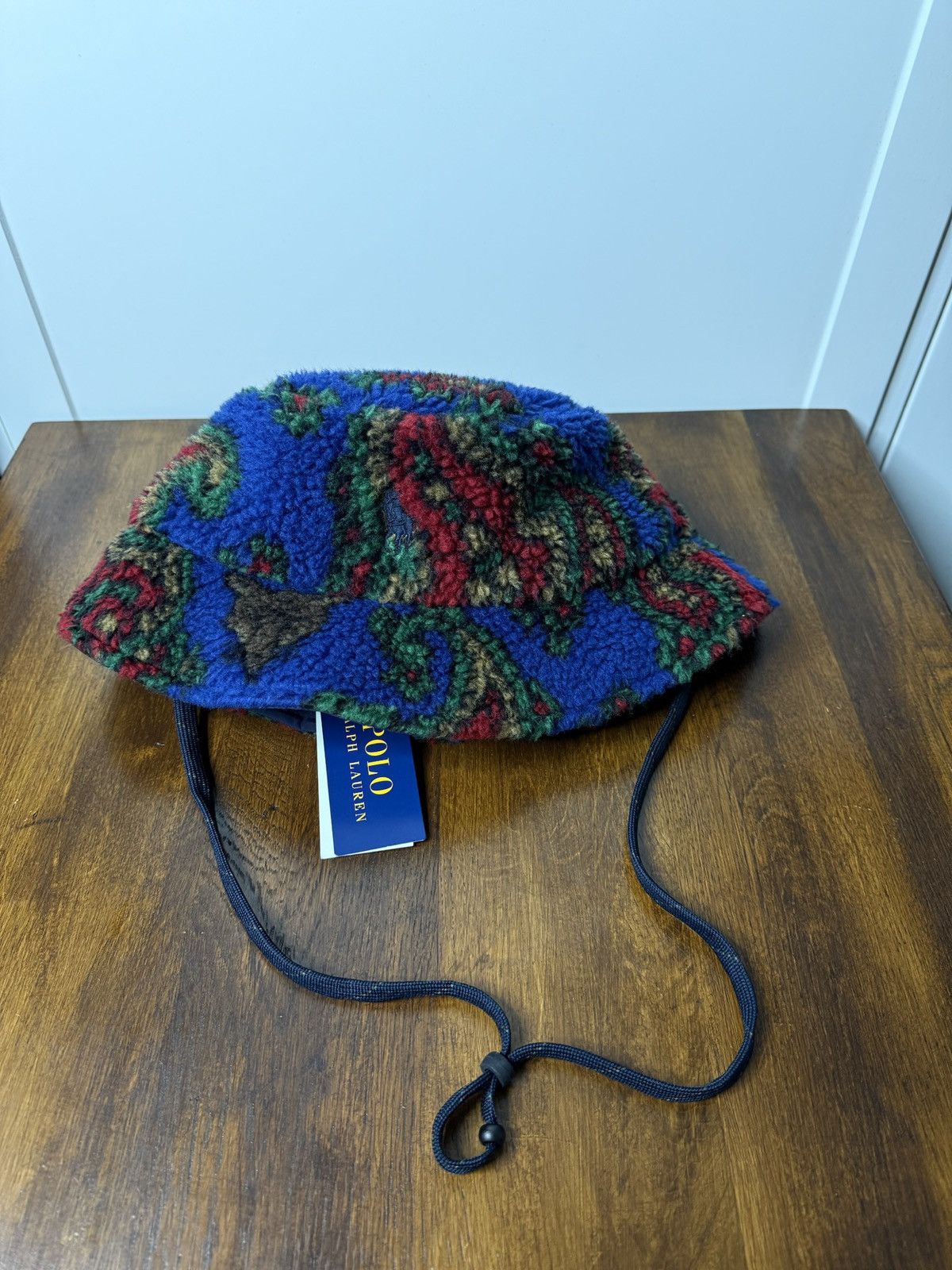 Polo Ralph Lauren Polo by Ralph Lauren paisley fleece bucket hat Size ONE SIZE - 2 Thumbnail