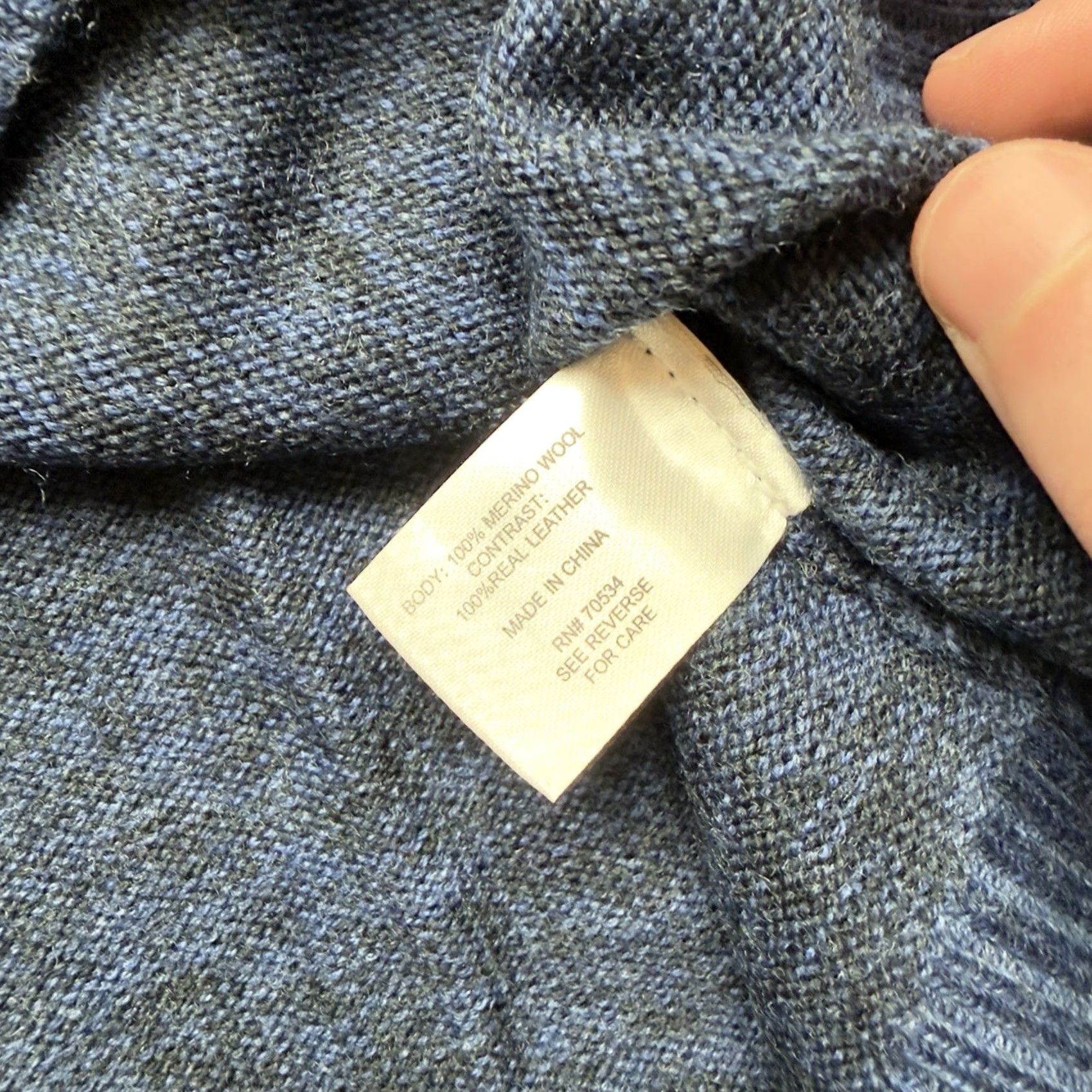 Orvis Orvis Sweater Men’s 2XL Blue 100% Merino Quarter Zip Pullover Jumper Size US XXL / EU 58 / 5 - 5 Thumbnail