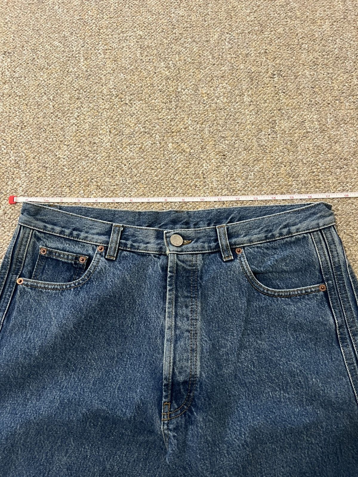 Vetements Vetements Denma Era Jeans Denim Pants Gvaslavia Runway Size US 34 / EU 50 - 12 Thumbnail