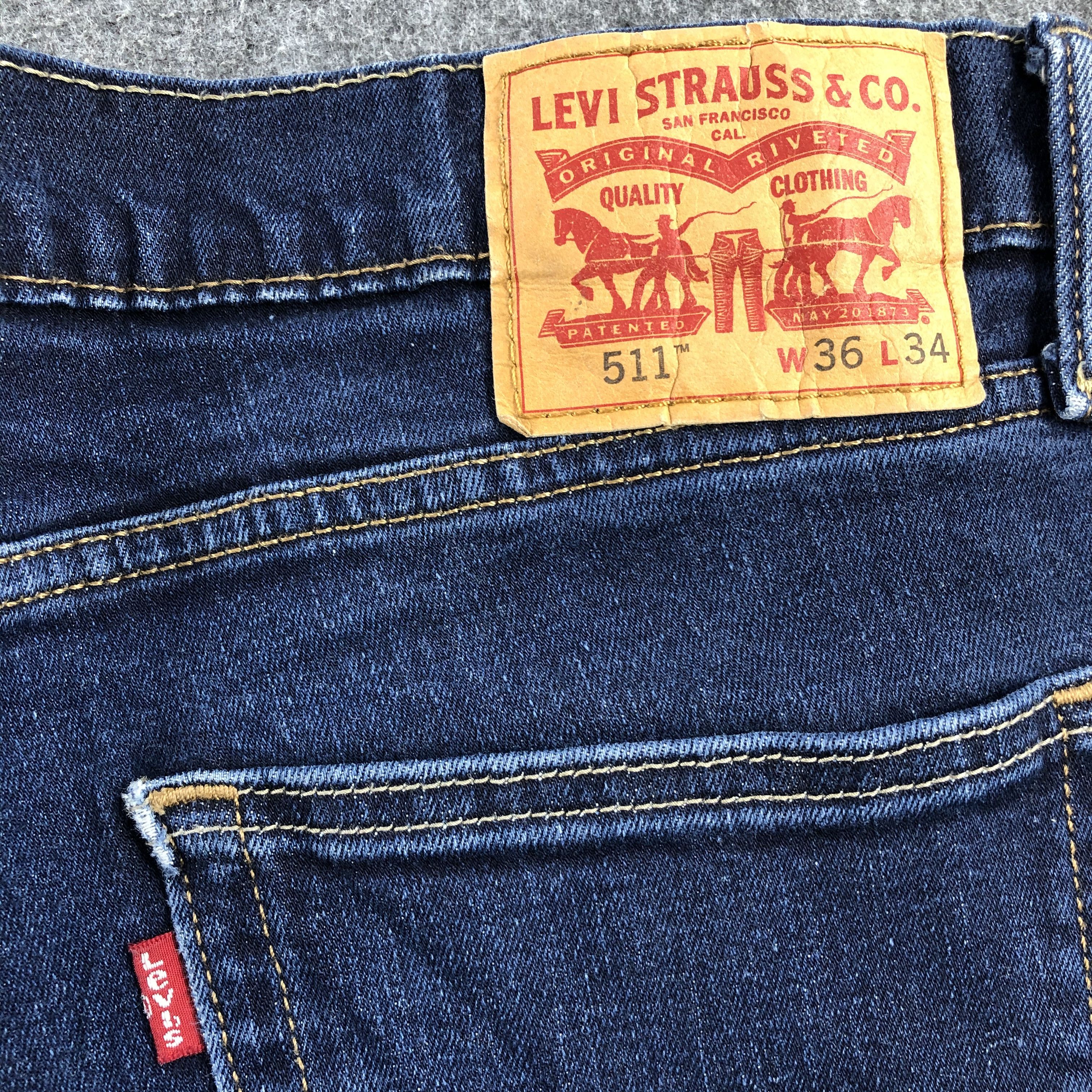 Levi's Vintage Levis 511 Jeans-JM1308 Size US 36 / EU 52 - 6 Thumbnail