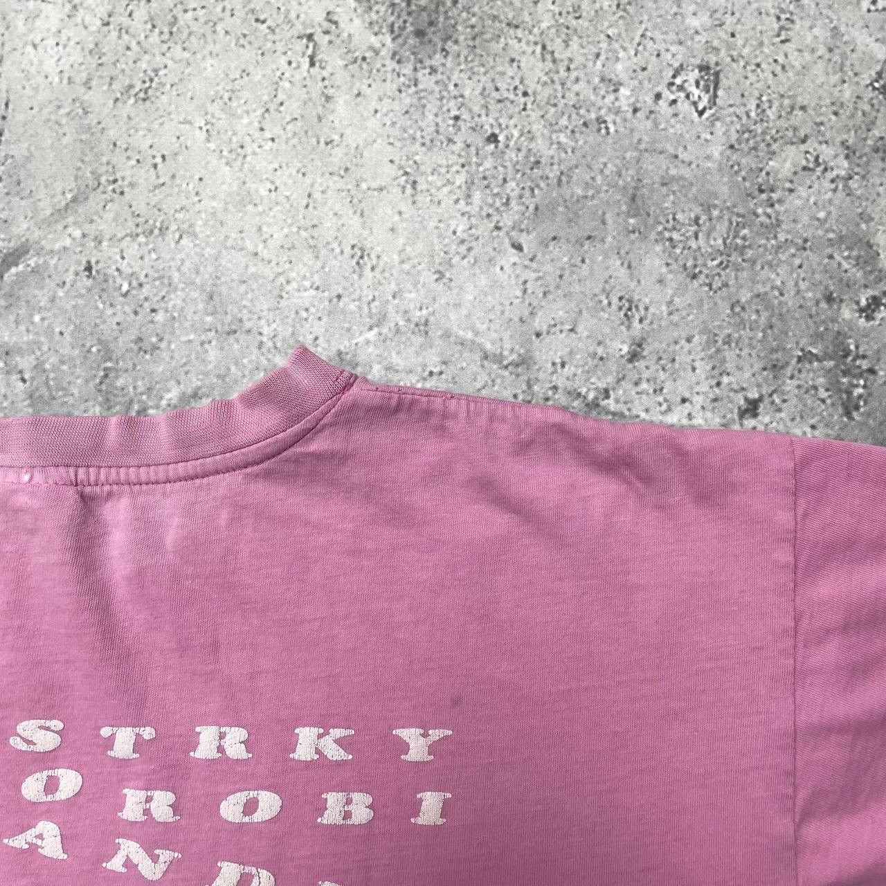Vintage Vintage Y2K FBI Quote Thrashed T Shirt Faded Pink Size L Size US L / EU 52-54 / 3 - 18 Thumbnail