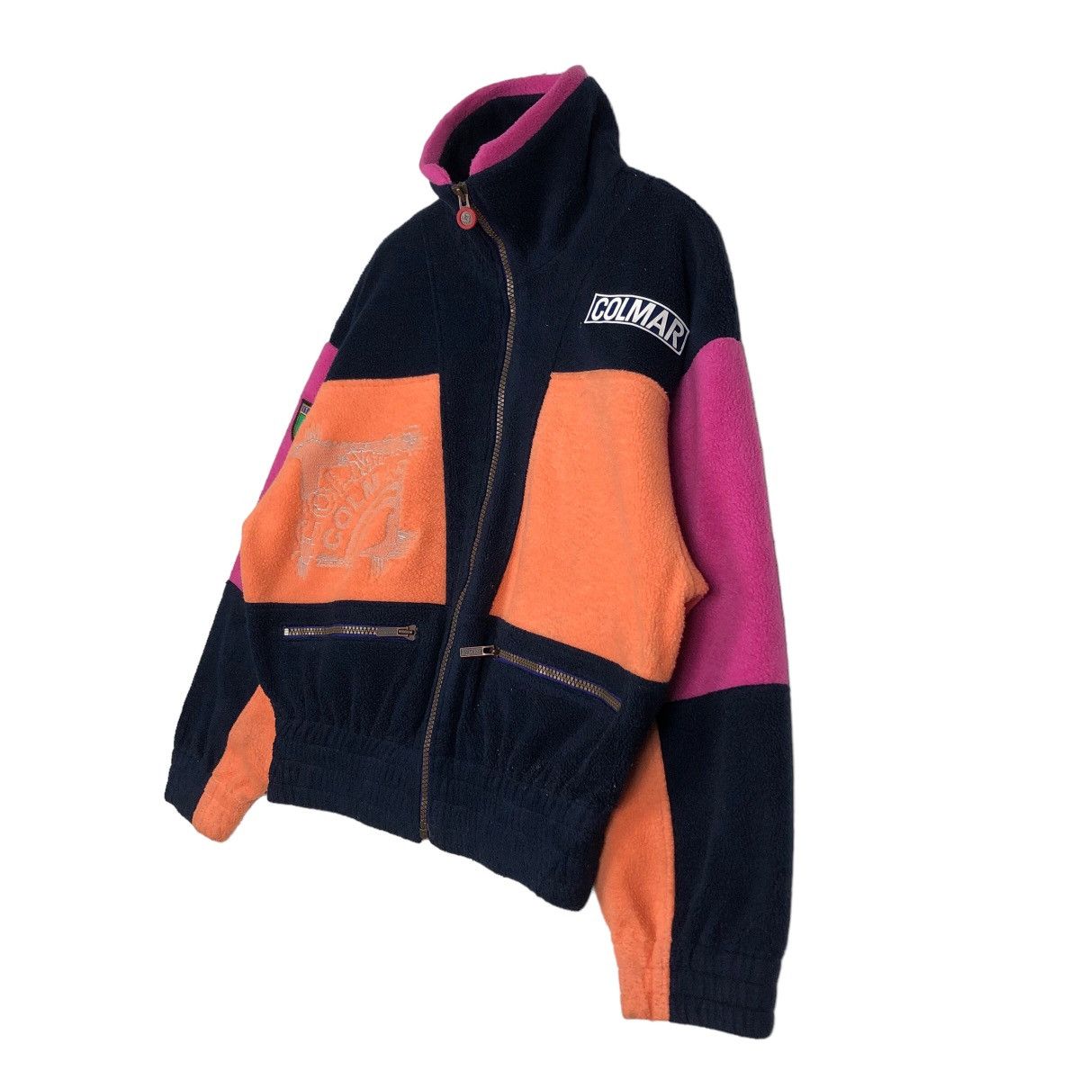 Japanese Brand 🔥Vintage Fleece Jacket Colmar Anorak Colour Block Size US M / EU 48-50 / 2 - 2 Thumbnail
