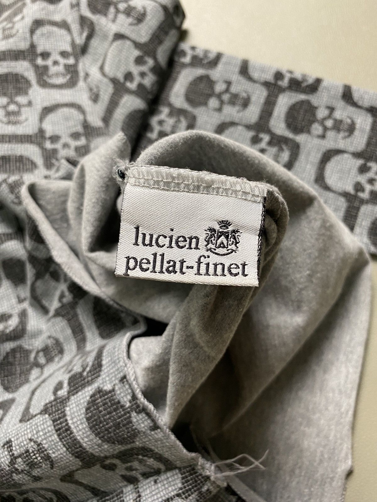 Beauty Beast × If Six Was Nine × Japanese Brand Lucien Pellat Finet Skull Gothic Longsleeve Size US S / EU 44-46 / 1 - 5 Thumbnail