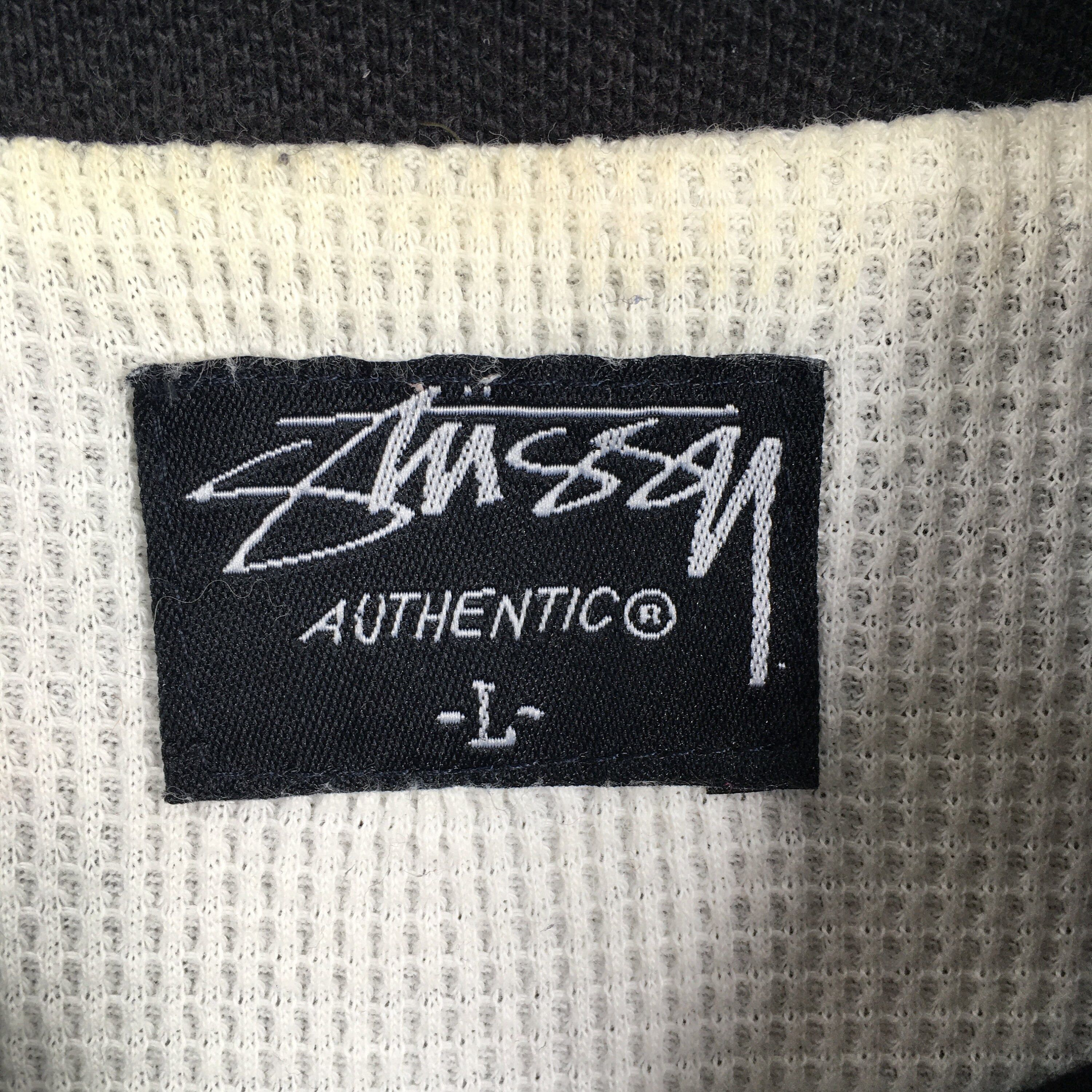 Stussy Vintage 90's Stussy Usa Black Zipper Sweater Large Size US L / EU 52-54 / 3 - 5 Thumbnail