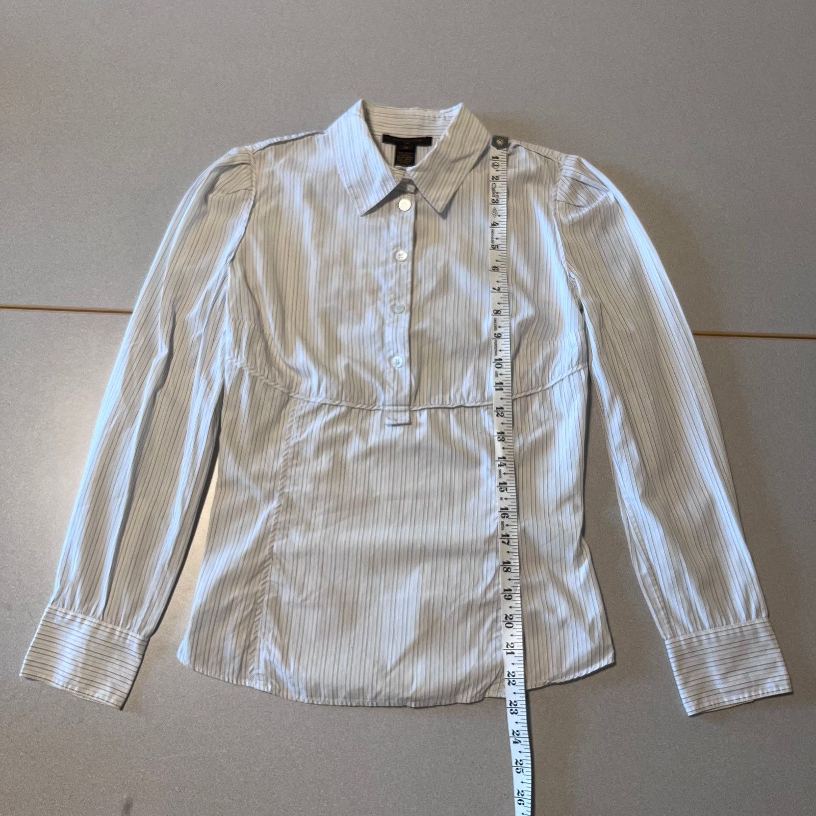Louis Vuitton Louis Vuitton Women’s Striped Cotton Blouse – Size 6 Size XS / US 0-2 / IT 36-38 - 3 Thumbnail