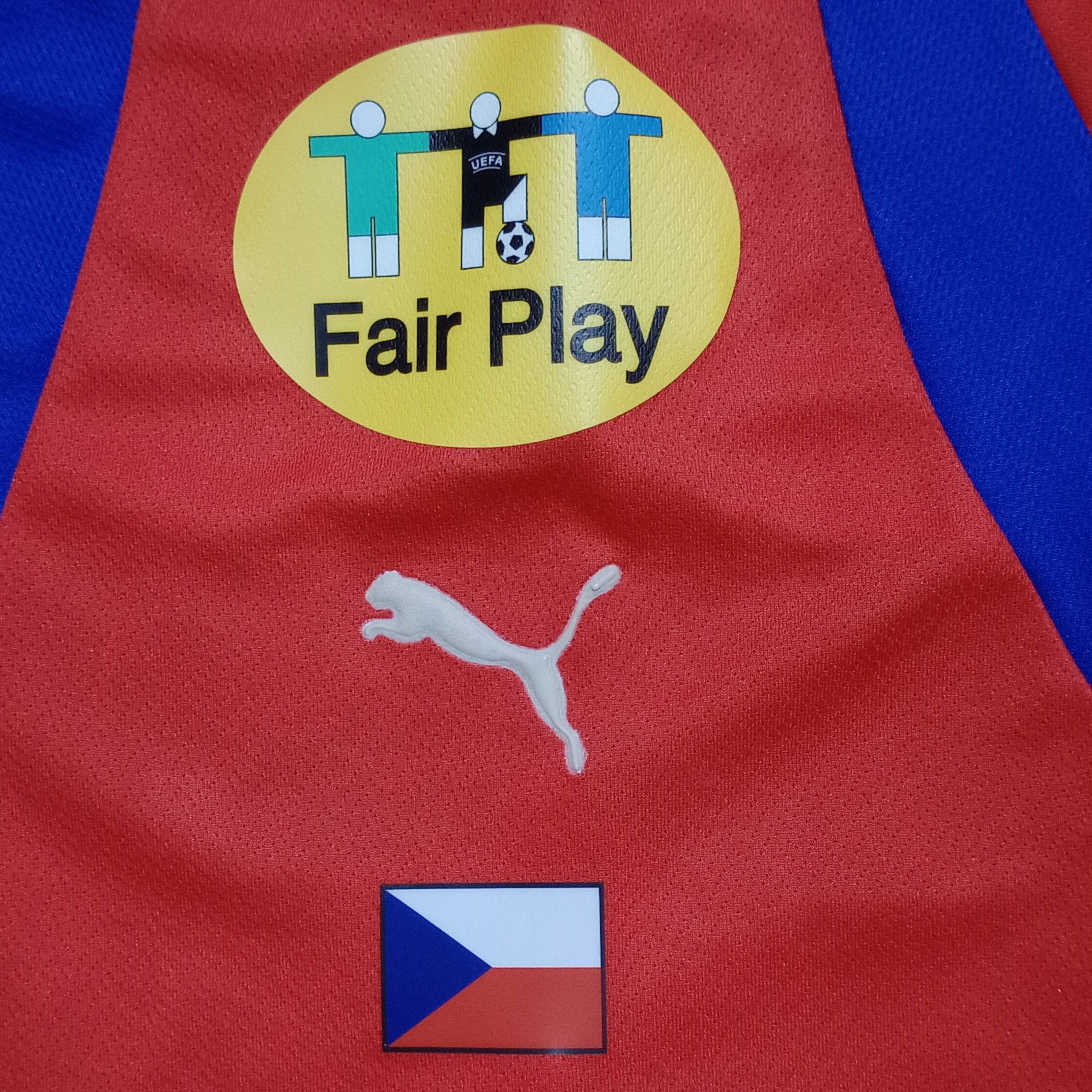 Puma Czech Republic Euro 2000 Home Jersey Nedved 11 Size US L / EU 52-54 / 3 - 6 Thumbnail