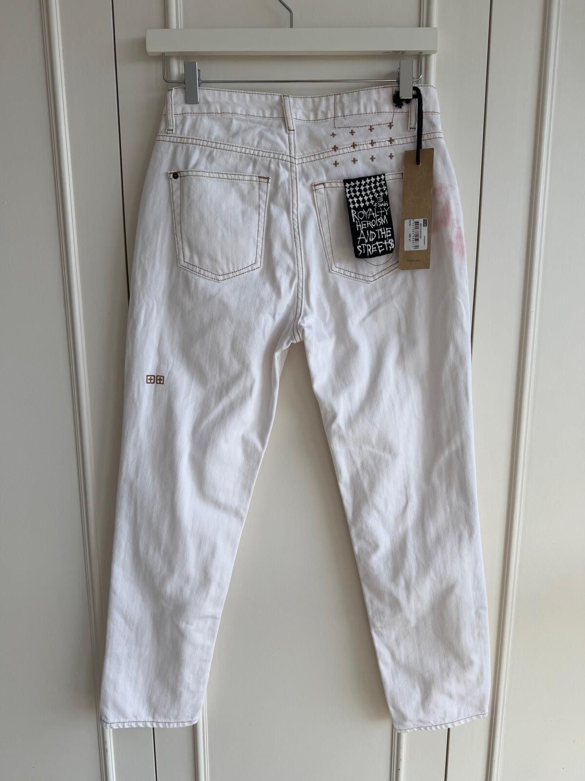 Ksubi new ksubi womens denim jeans nine o sugar rush white 27 9 m Size 27" / US 4 / IT 40 - 1 Thumbnail