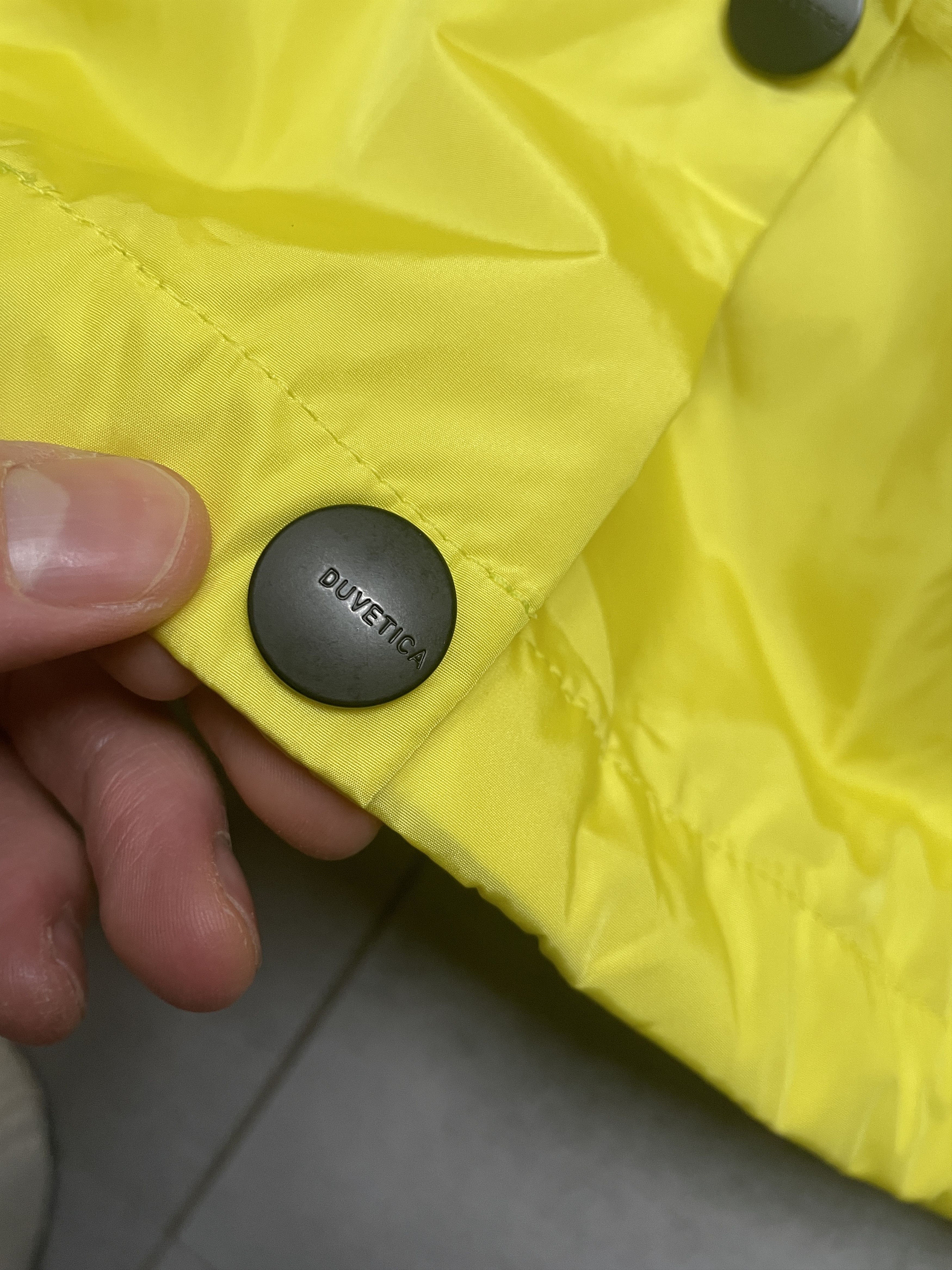 Duvetica DUVETICA ACNE TYPE NYLON GREEN YELLOW LIGHT JACKET Size S / US 4 / IT 40 - 4 Thumbnail