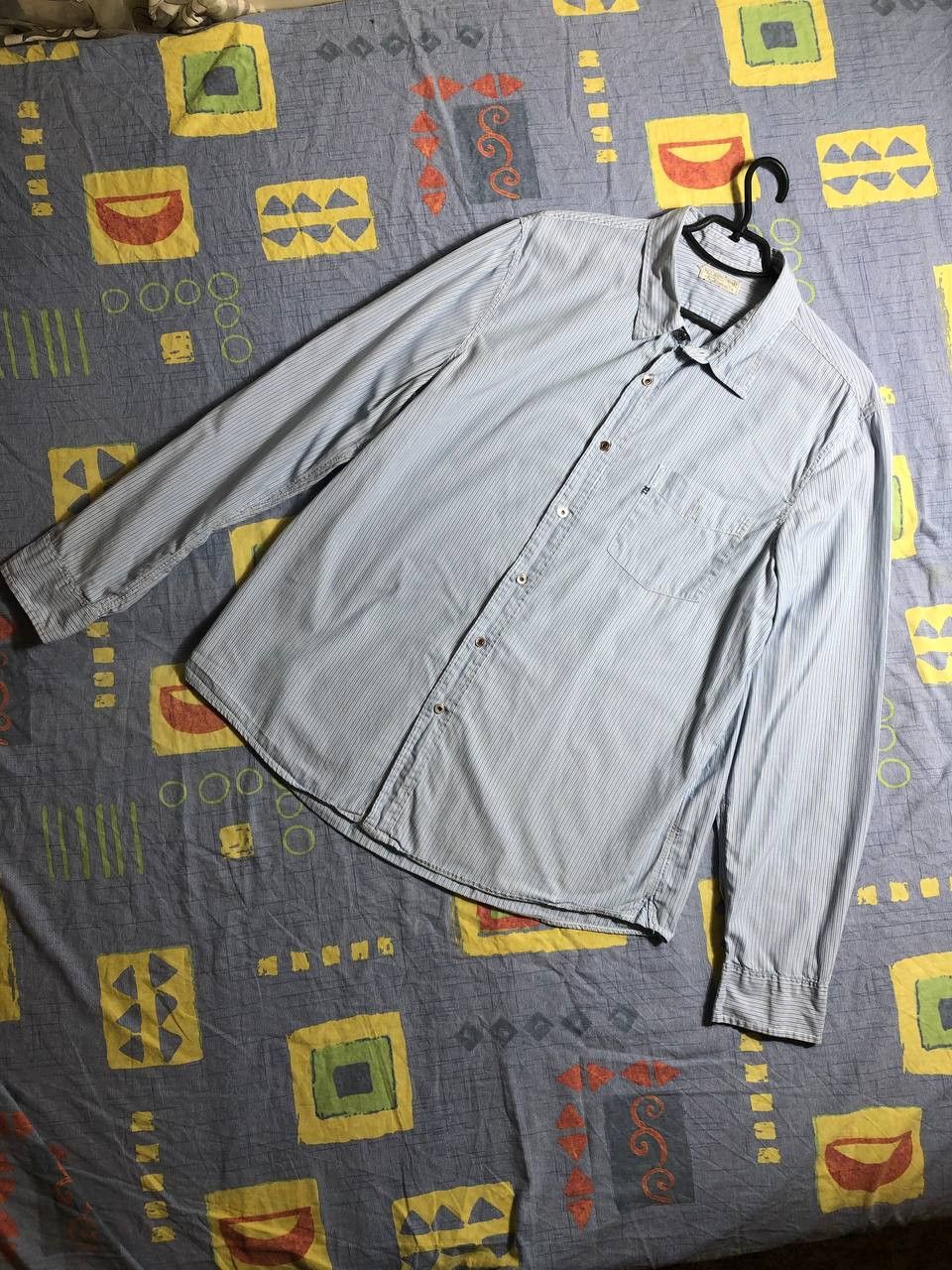 Polo Ralph Lauren × Ralph Lauren × Vintage Polo Ralph Lauren Vintage Mens Long Sleeve Striped Shirt Size US XL / EU 56 / 4 - 4 Thumbnail