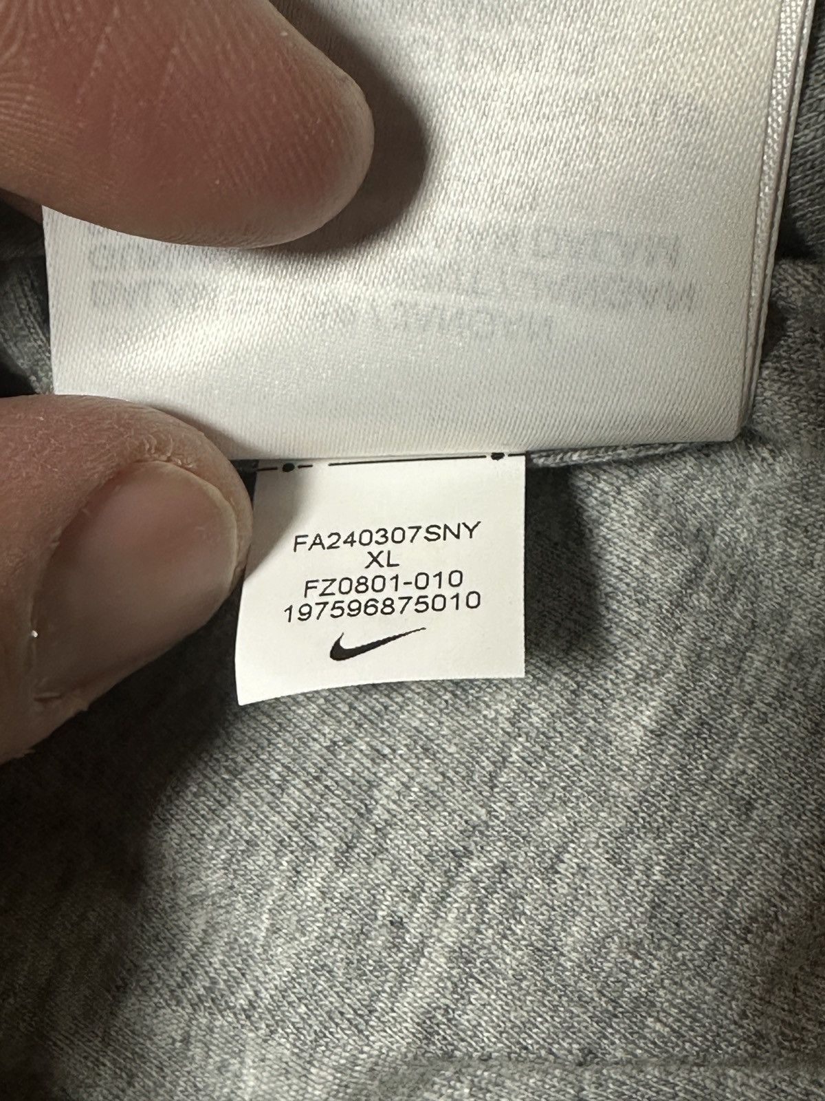 Nike NEW Sz 2XL Nike French Terry Jacket black/white W/ Lightning Size US XL / EU 56 / 4 - 16 Thumbnail