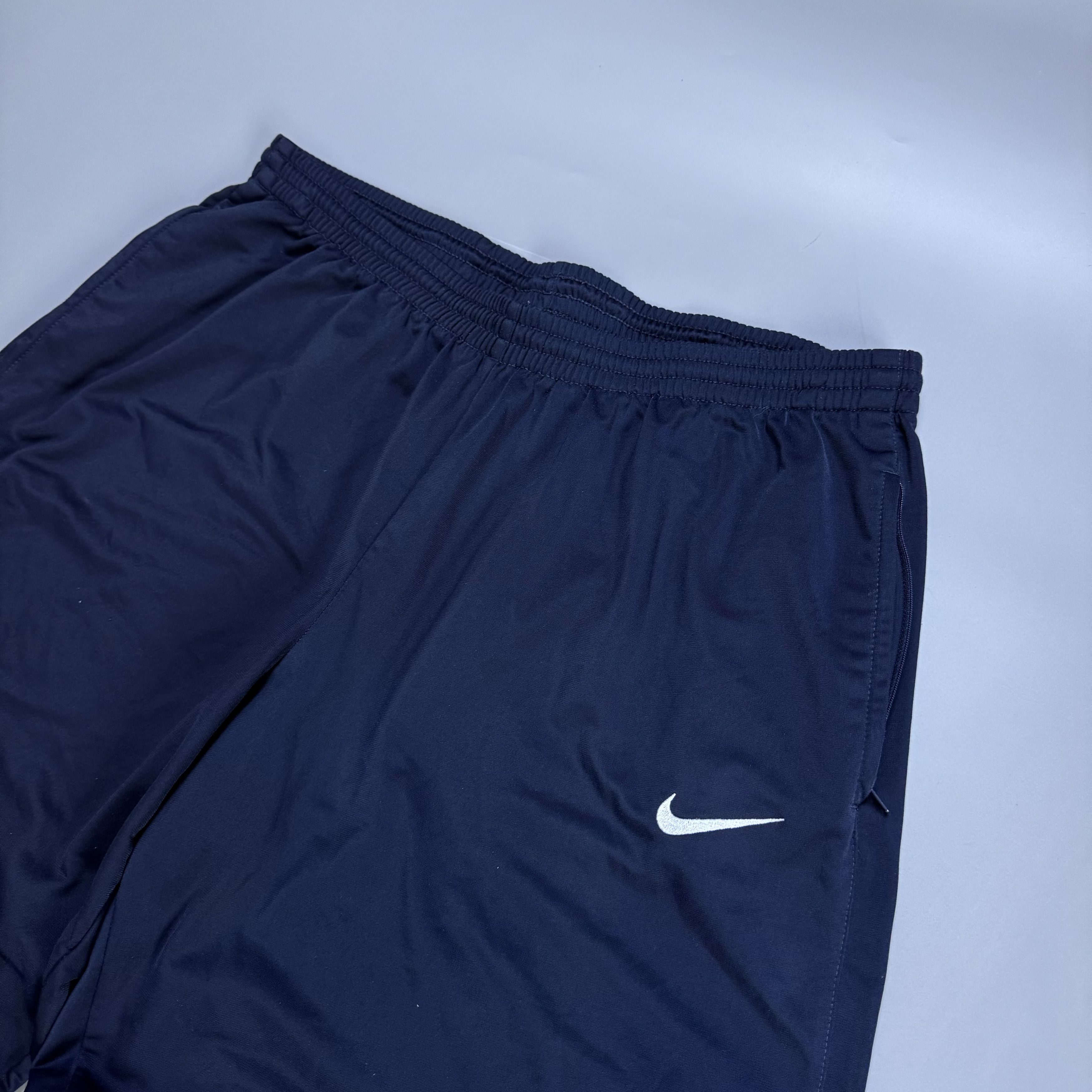 Nike × Vintage NIKE VINTAGE WHITE SWOOSH DRILL OVERSIZE PANTS Y2K Size US 36 / EU 52 - 7 Thumbnail